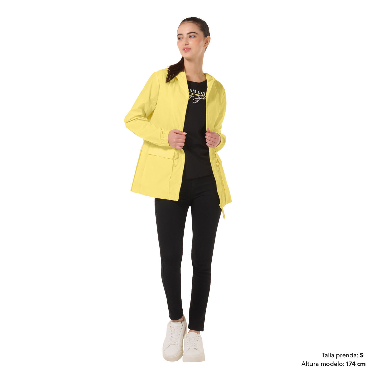 Chaqueta para Mujer Kadup Xl Amarilla