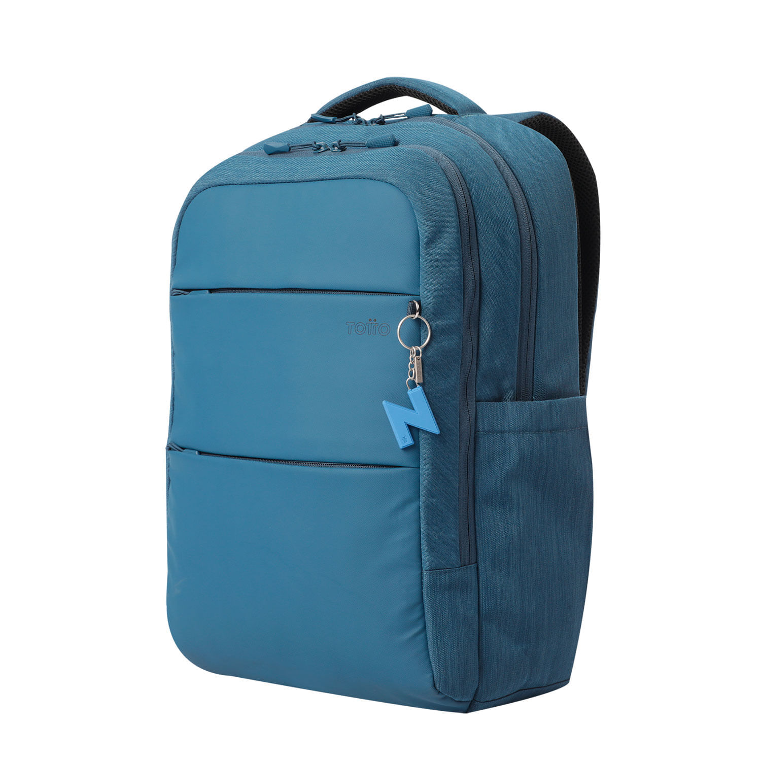 Llavero de Goma Abc color Azul