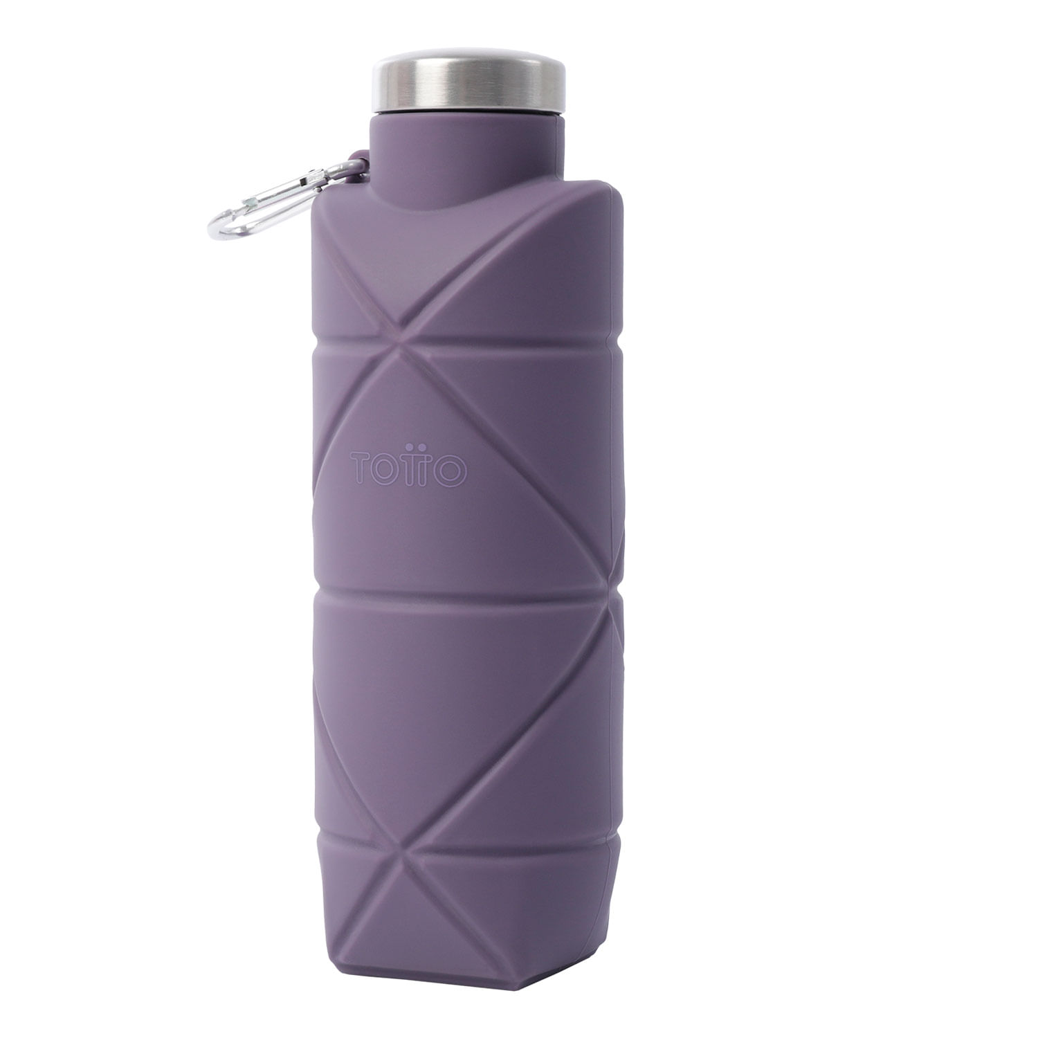 Botilito Plegable Origami Morado Grande