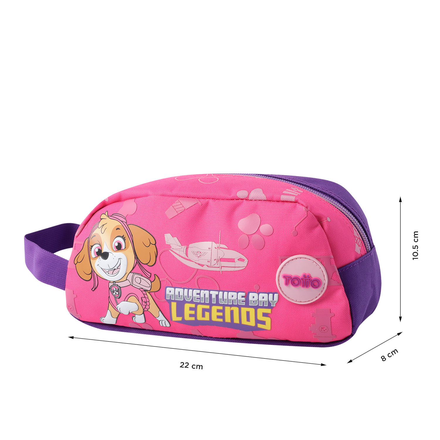 Cartuchera escolar Paw Patrol Rosado