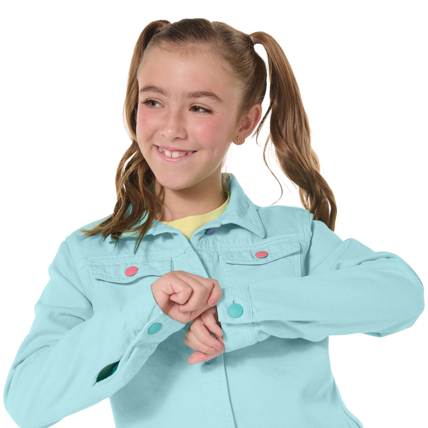 Chaqueta Impermeable para Niña Lericci Azul
