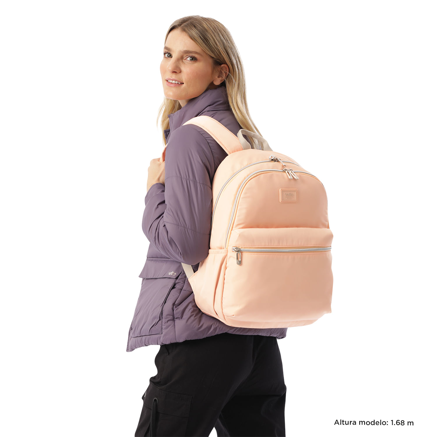 Morral Porta PC 13" Aynatto Durazno Mujer
