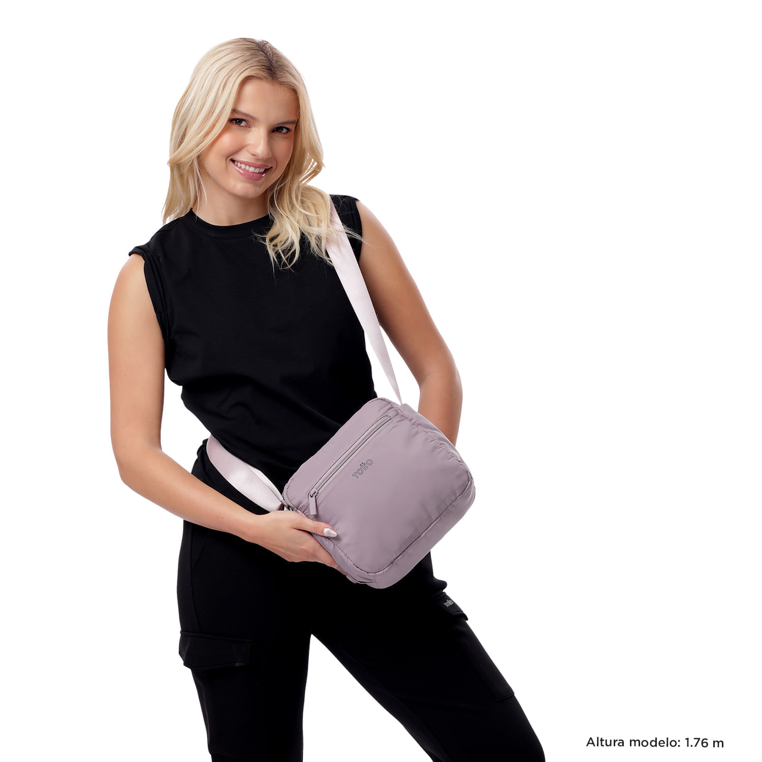Bolso Crossbody Mujer Vic Rosado