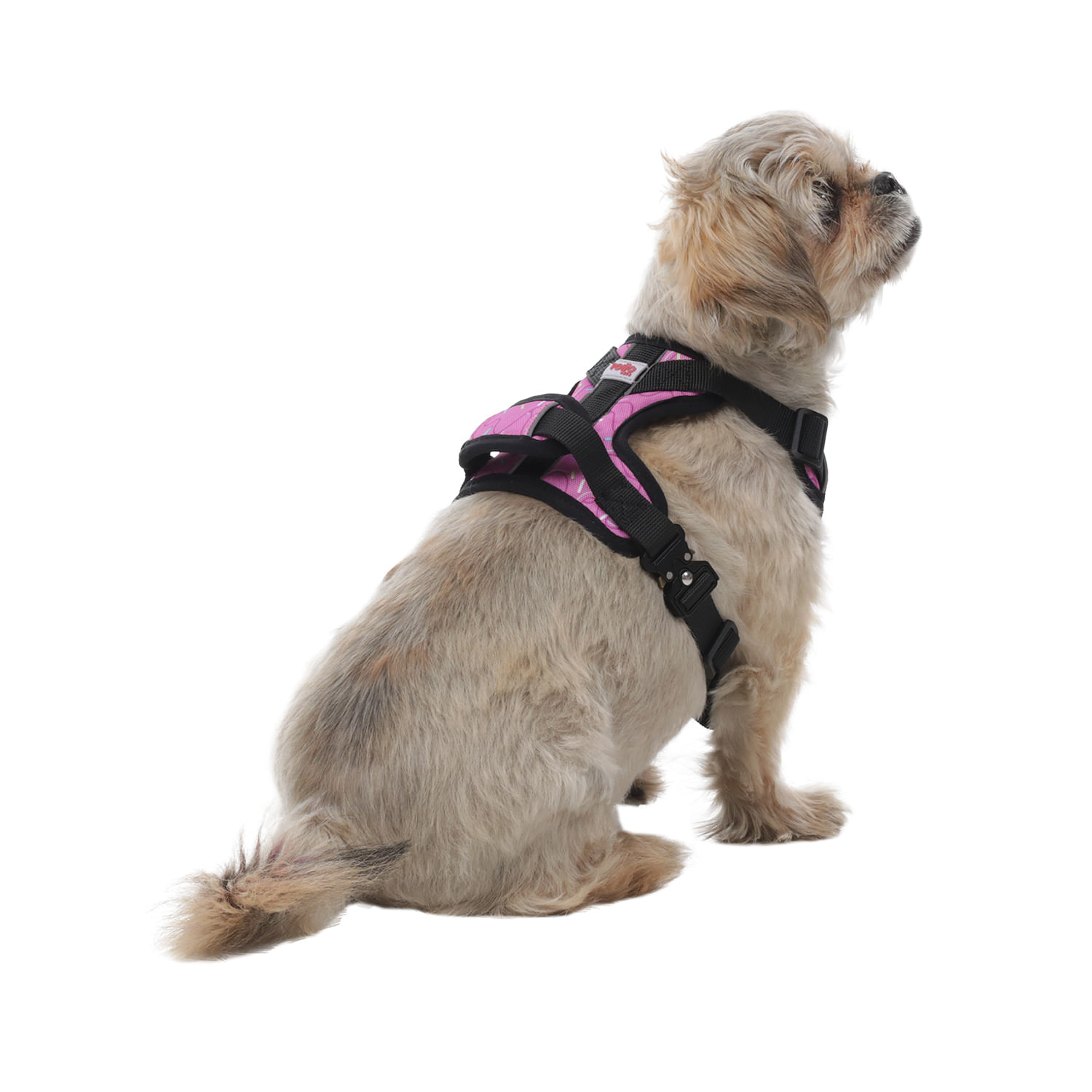 Arnés pechera para perro Draco Xs Rosado