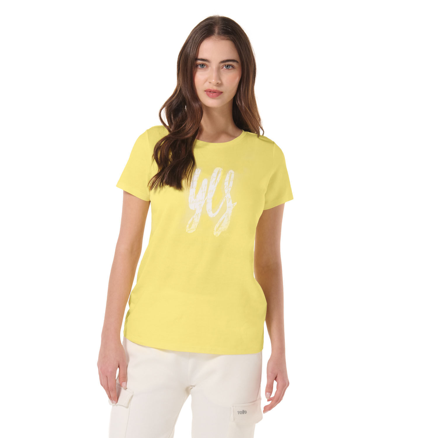 Camiseta para Mujer Dusti Xl Amarilla