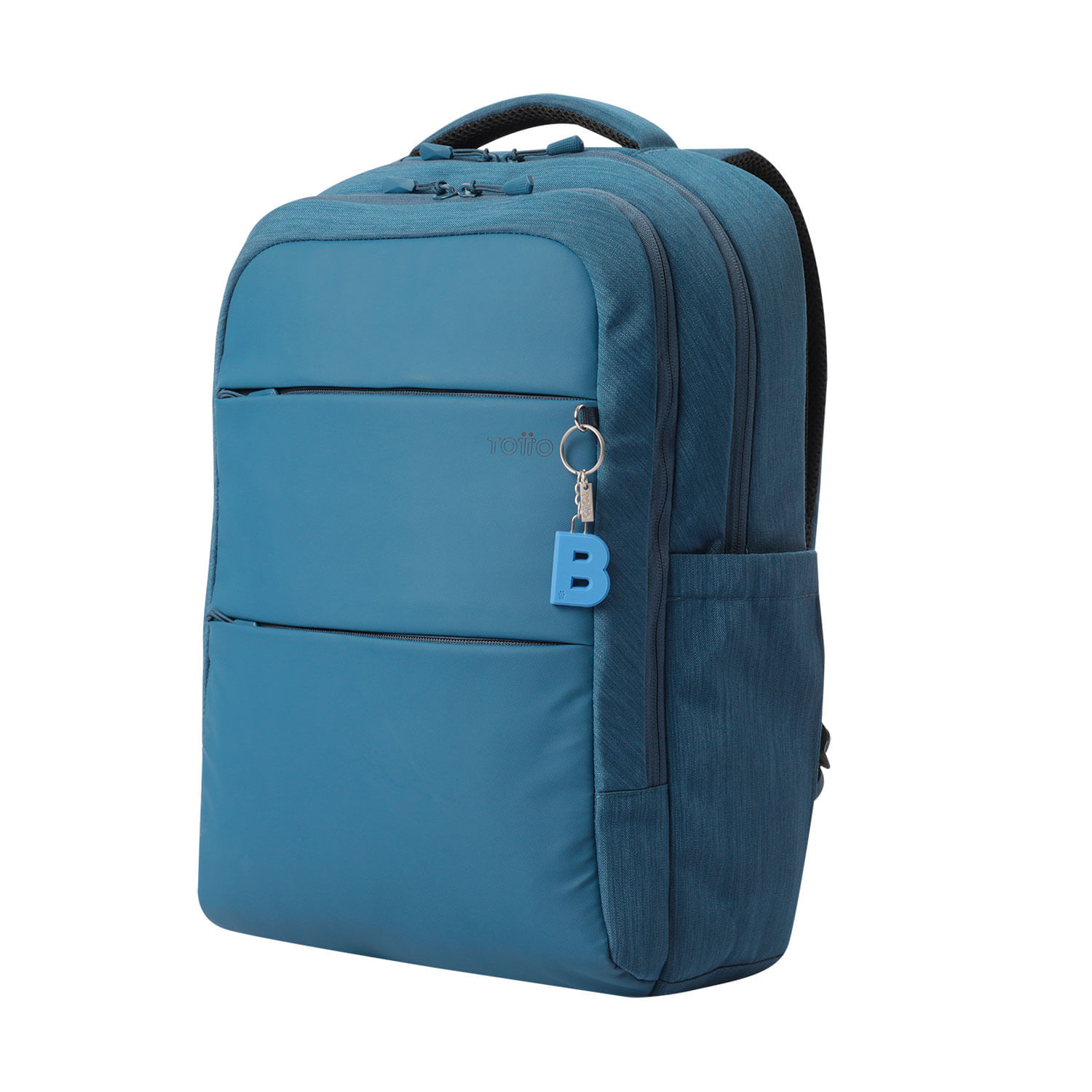 Llavero de Goma Abc color Azul