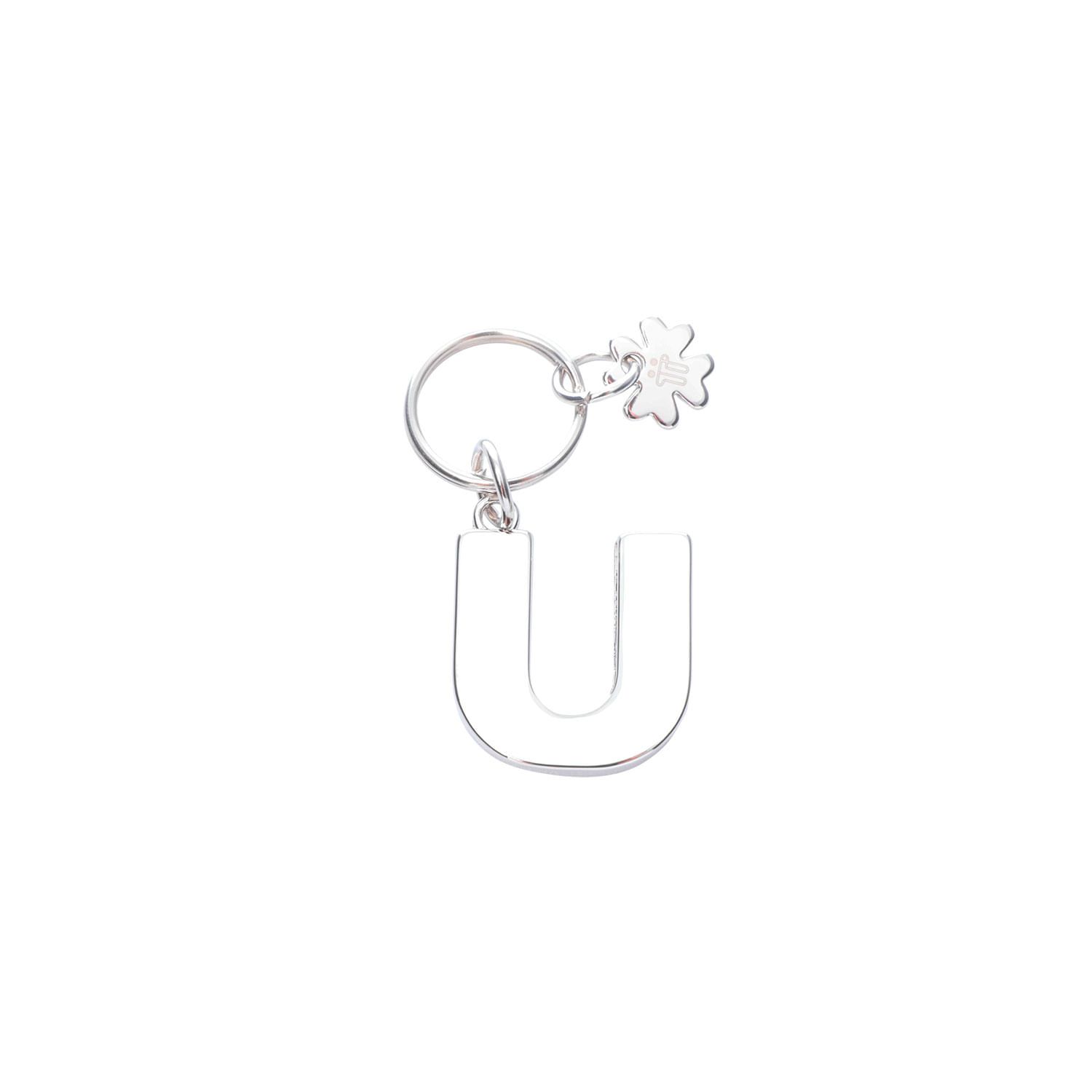 Llavero Abc Gris