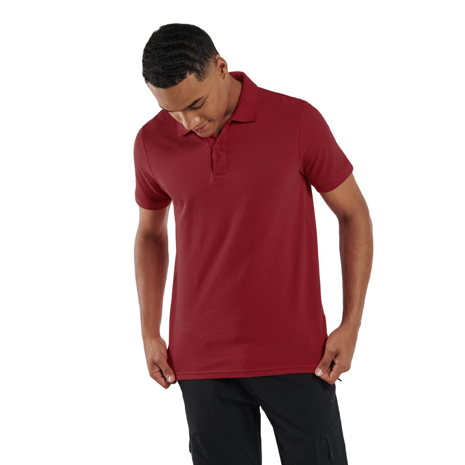 Camiseta Polo Rojo Hombre Spencer