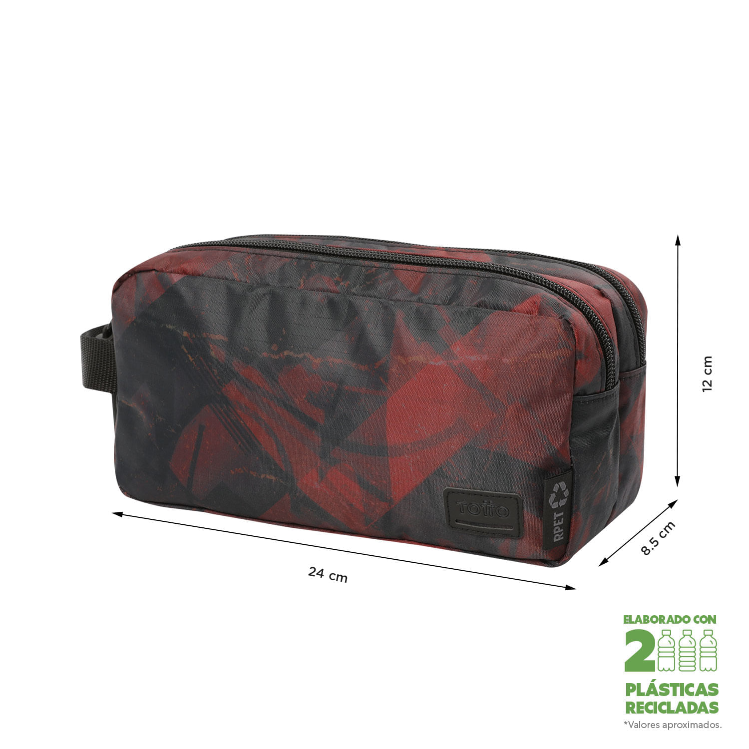 Cartuchera Multiuso Chizal Rojo Hombre