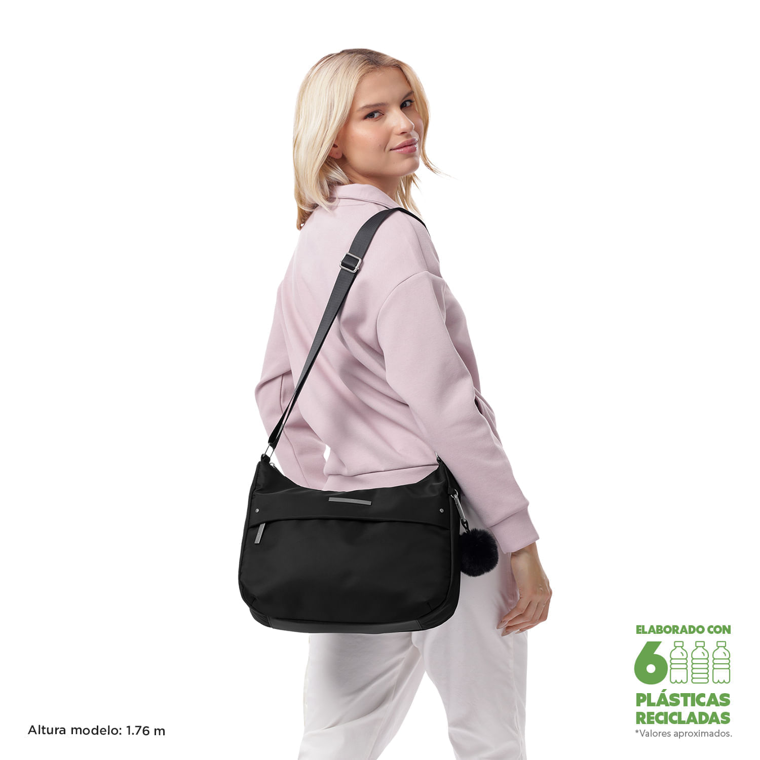 Bolso Crossbody Adelaide 1 2.0 Mujer Negro