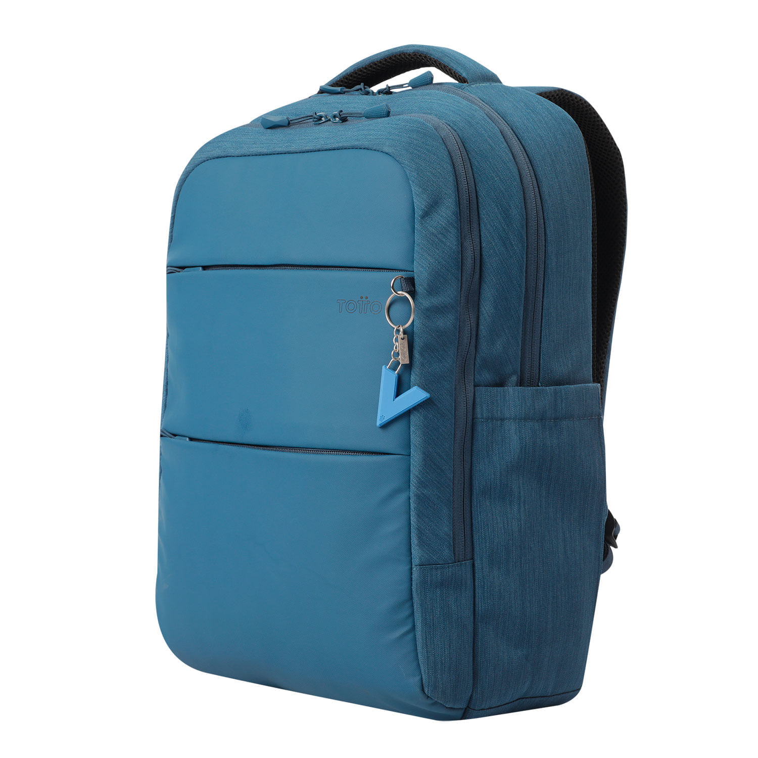 Llavero de Goma Abc color Azul