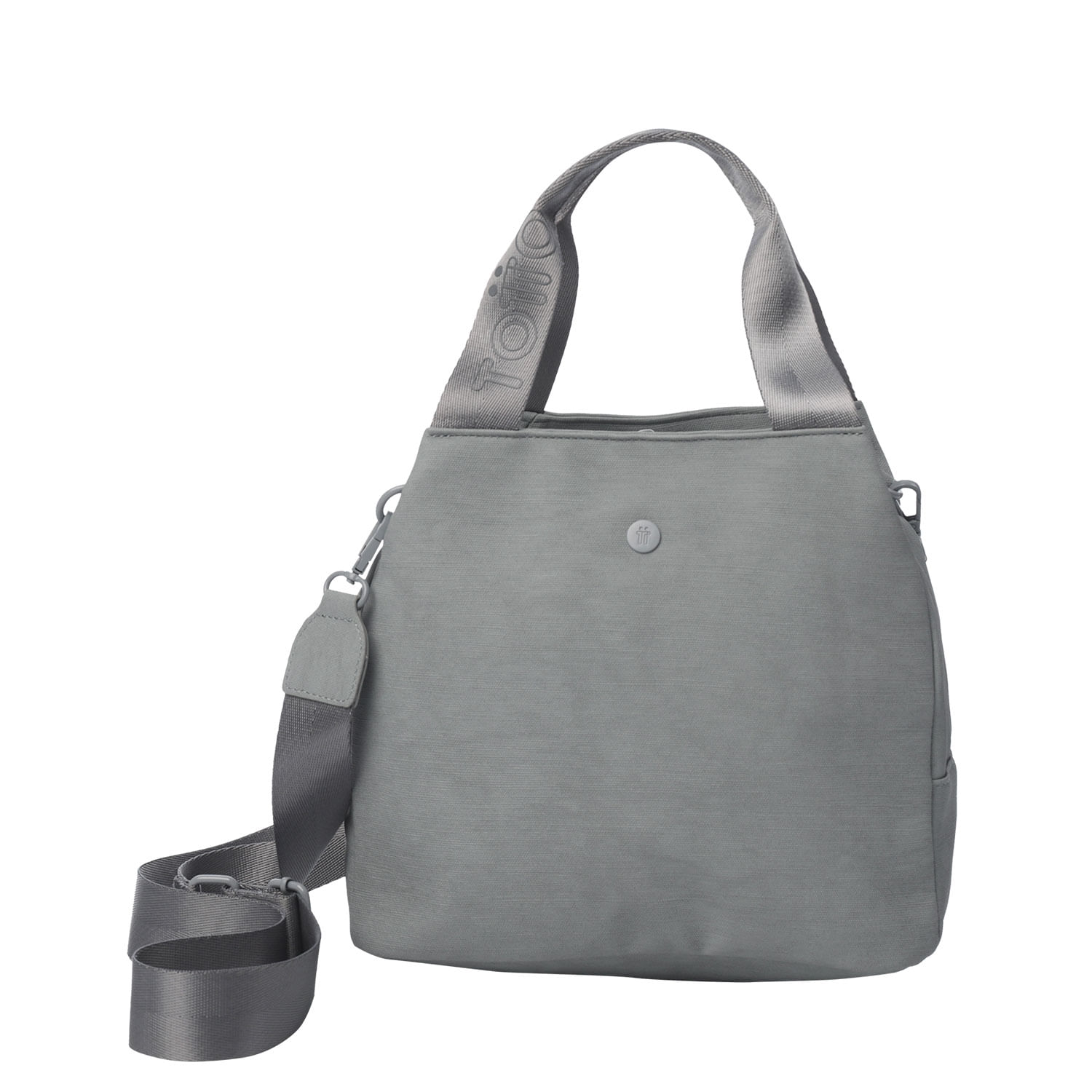 Lonchera Térmica Bow Gris con Recipiente Plástico