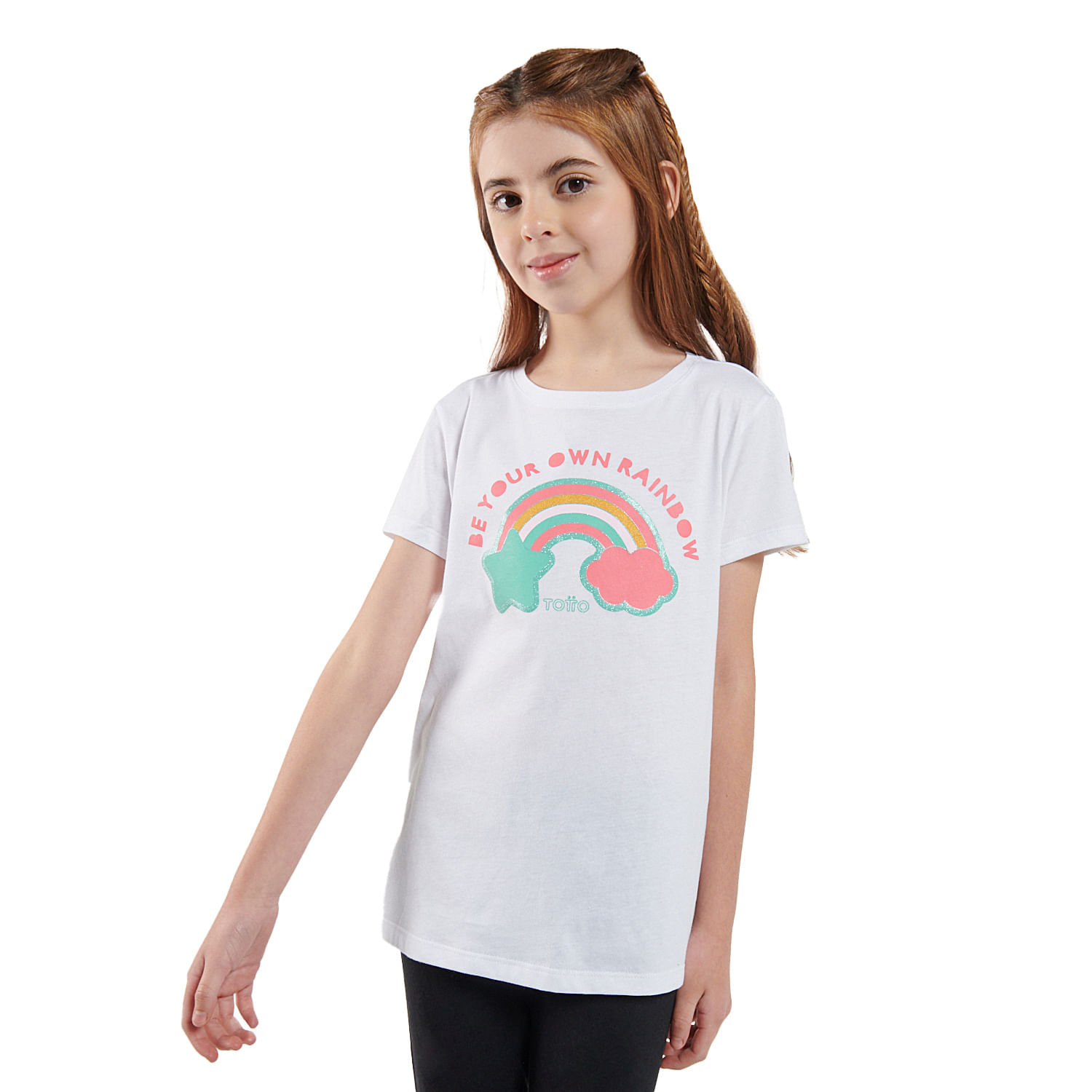 Camiseta para Niña Proyect 1 Blanca