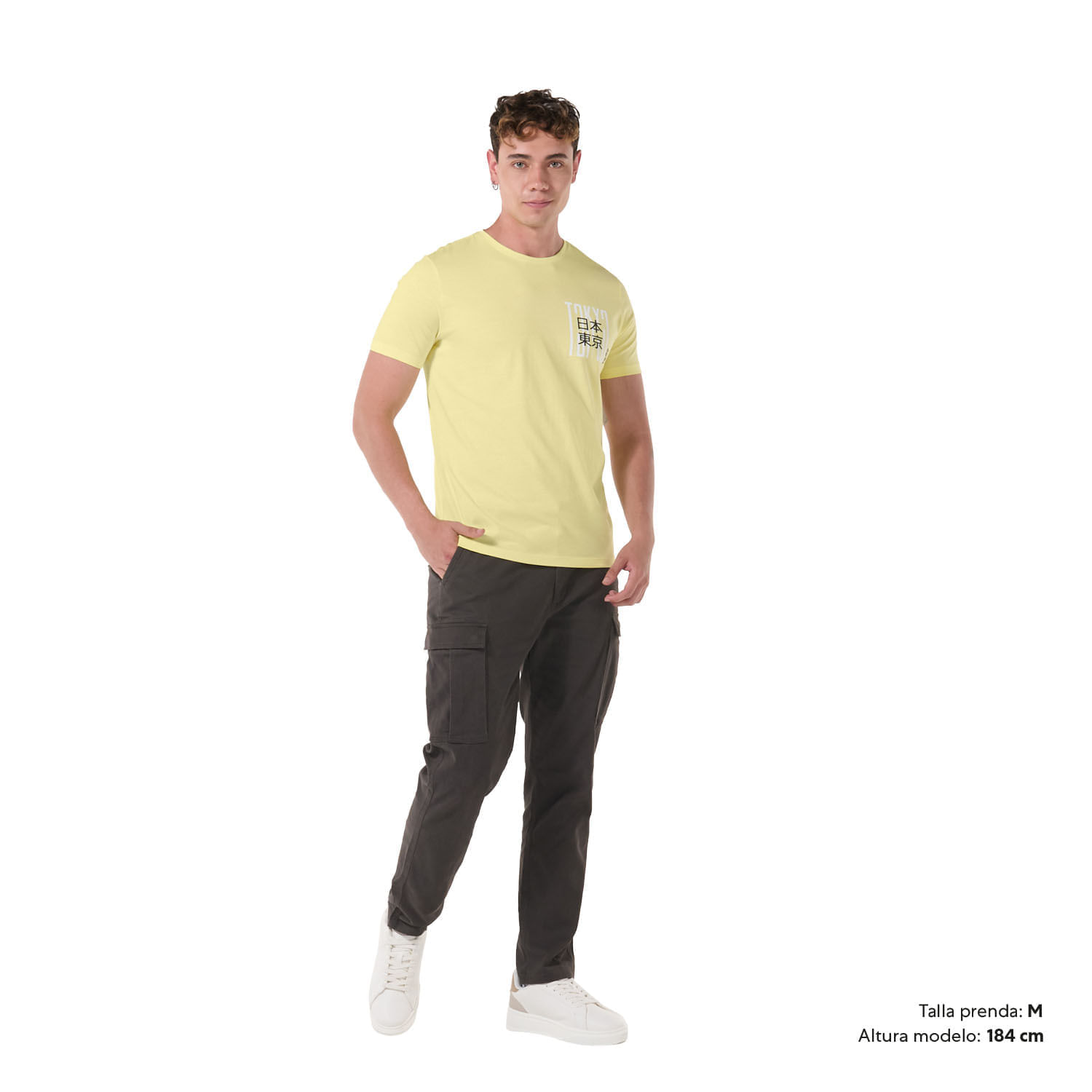 Camiseta para Hombre Mozartpro Xxl Amarilla