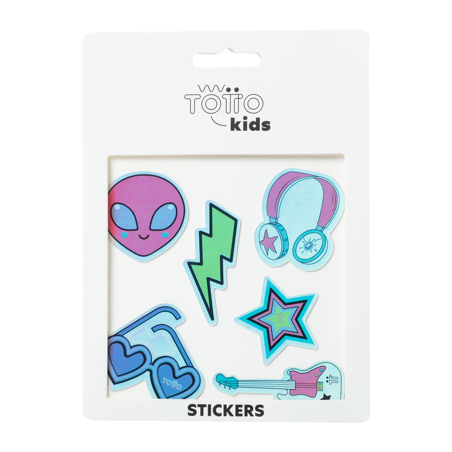 Calcomania Sticker Majestic para Niña Azul
