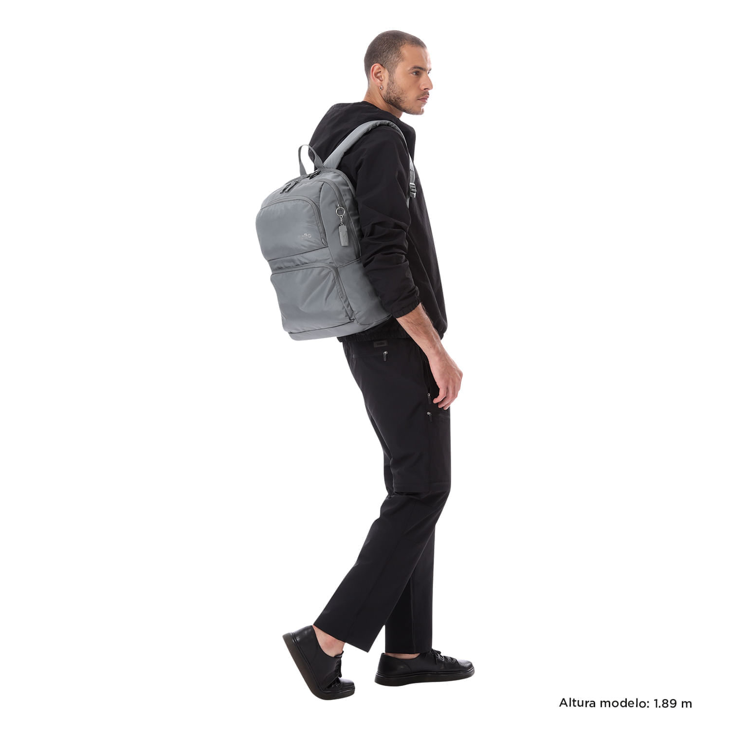 Morral Porta PC 14" Cloud Gris Unisex