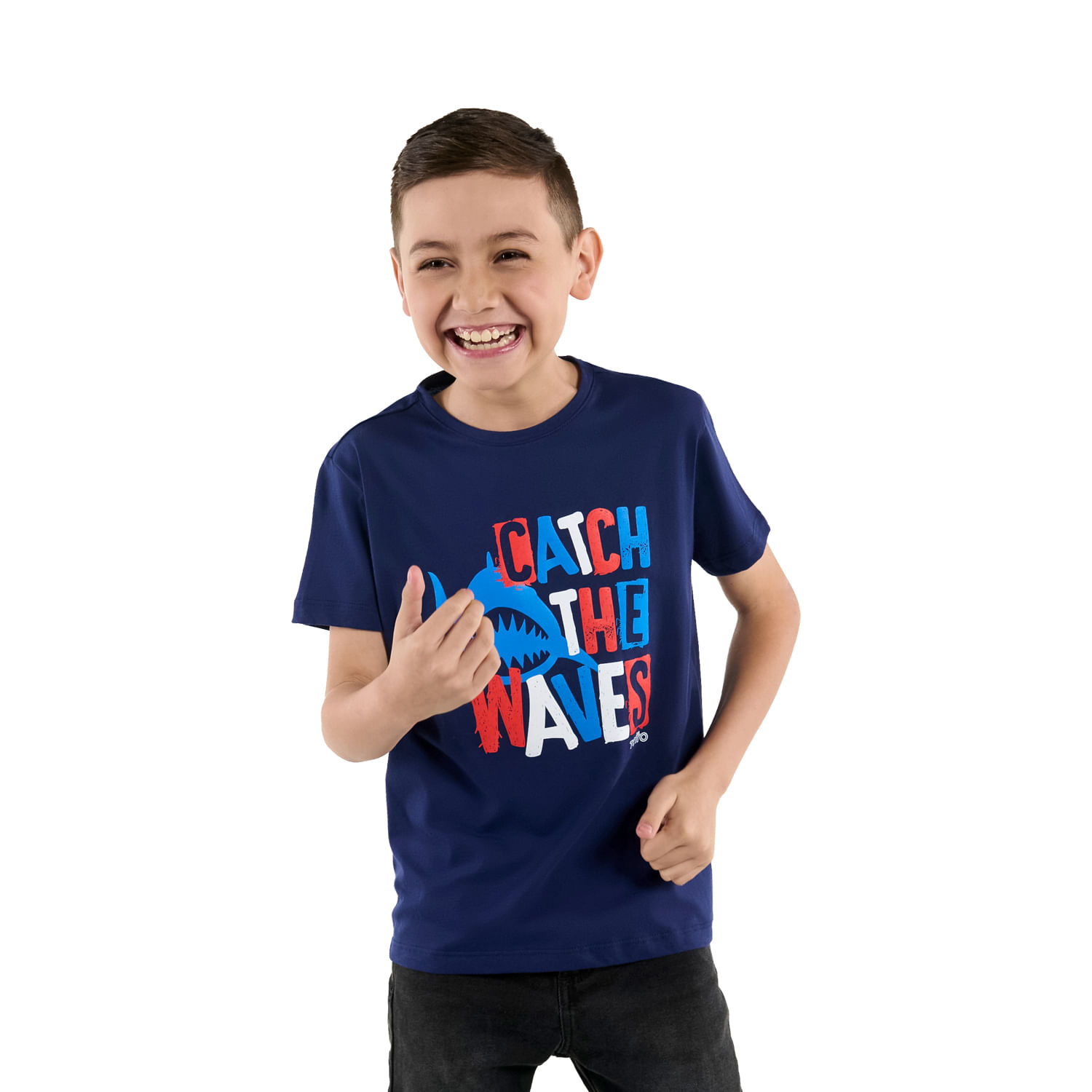 Camiseta para Niño Lotto 3 Azul