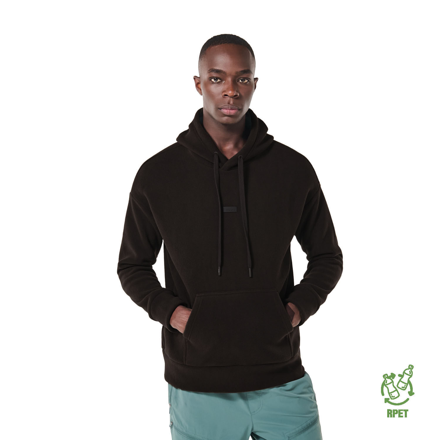 Buzo Tipo Hoodie para Hombre Overo Xxl Café