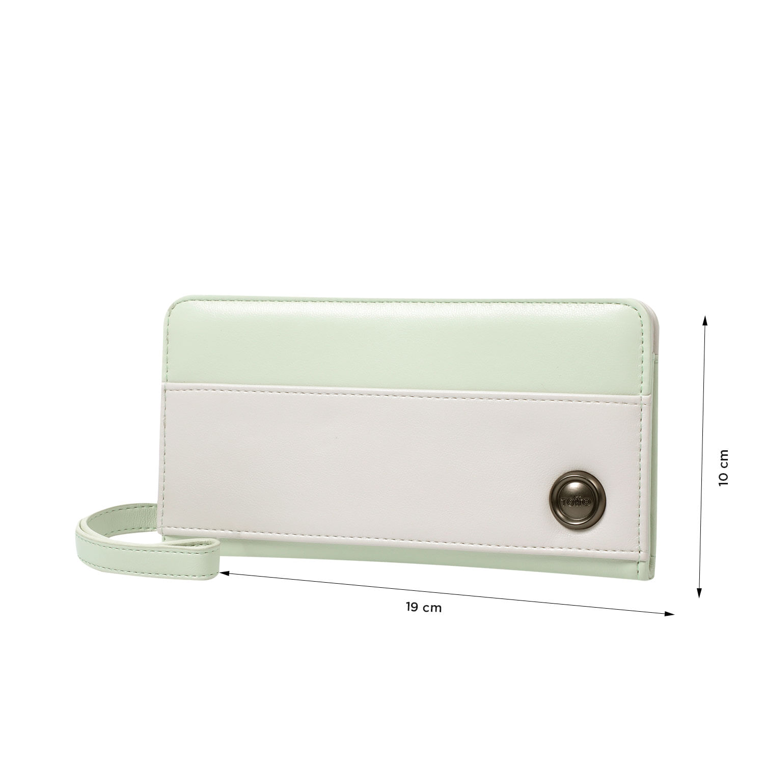 Billetera Style Lat Mujer Verde grande