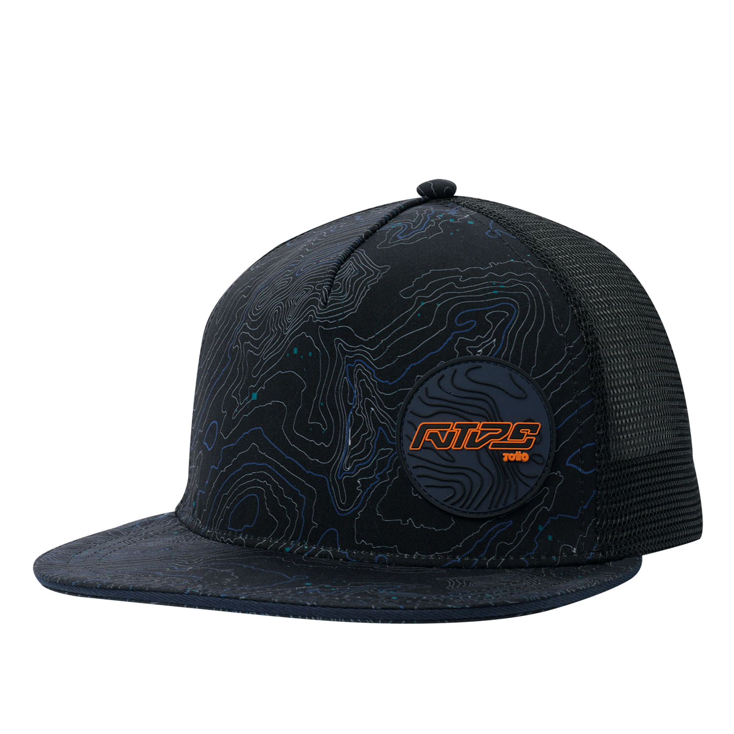 Gorra Plana para Hombre Almeria Negra