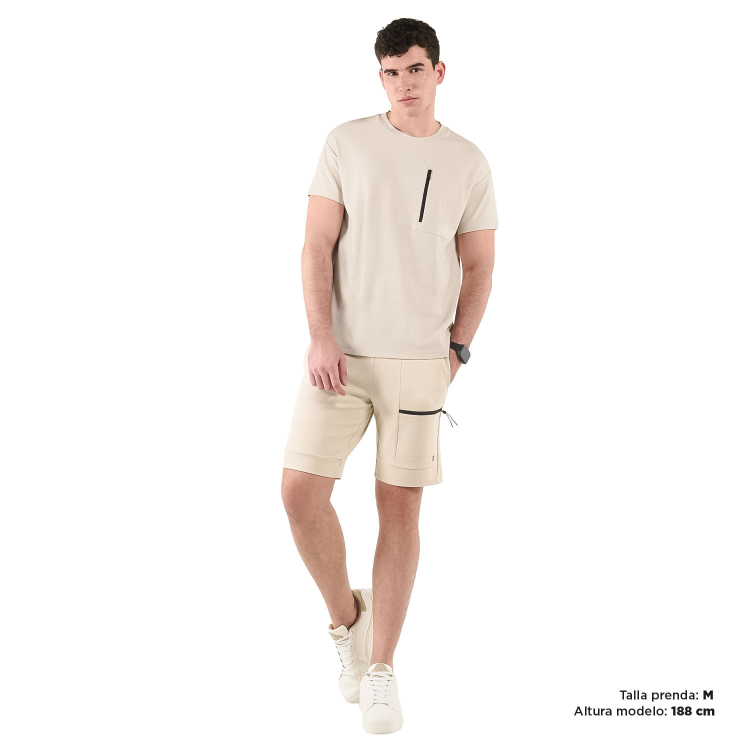 Camiseta para Hombre Spicy Beige