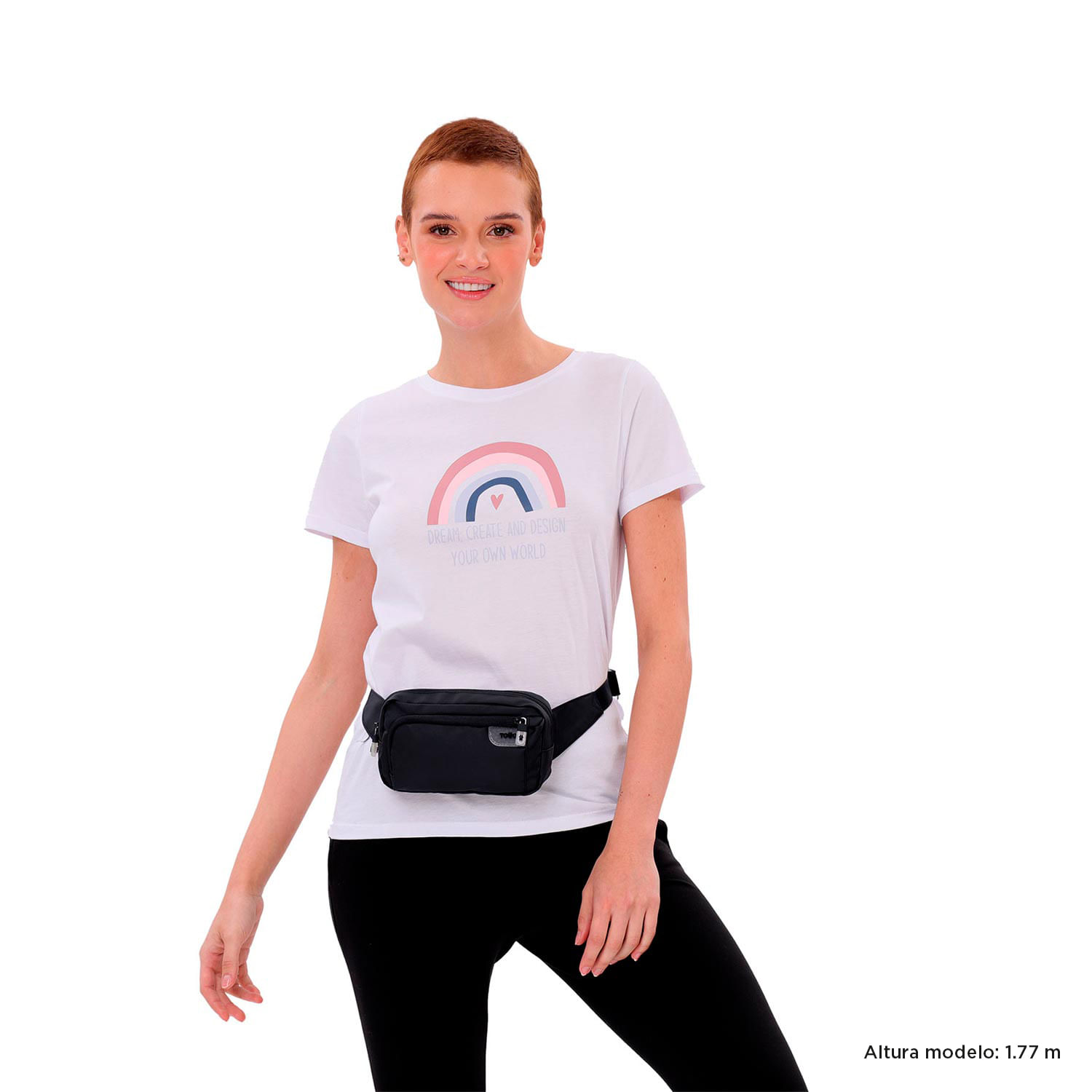 Canguro Running Clear Sam Negro Unisex