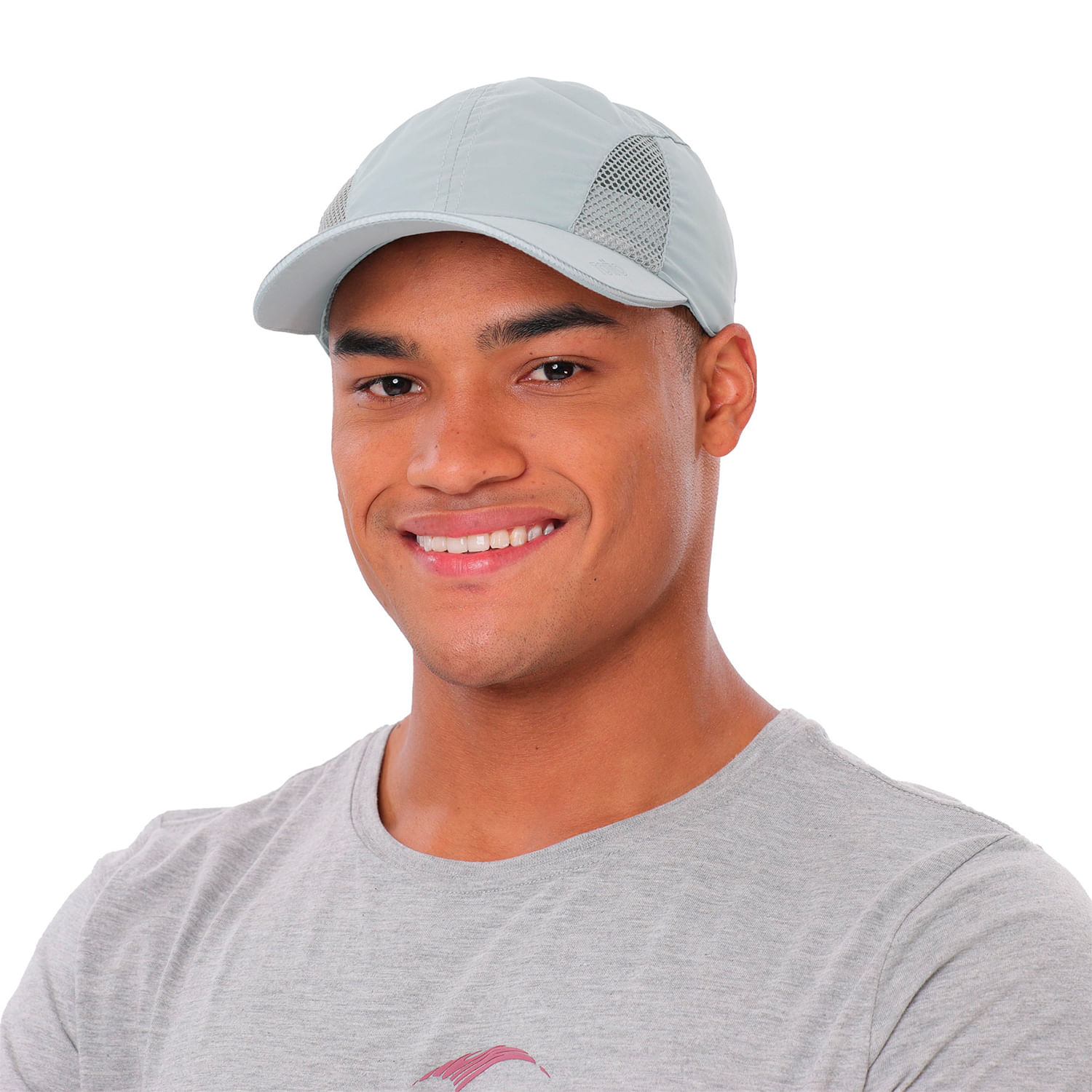 Gorra para Hombre Beisbolera Ciclyng Gris
