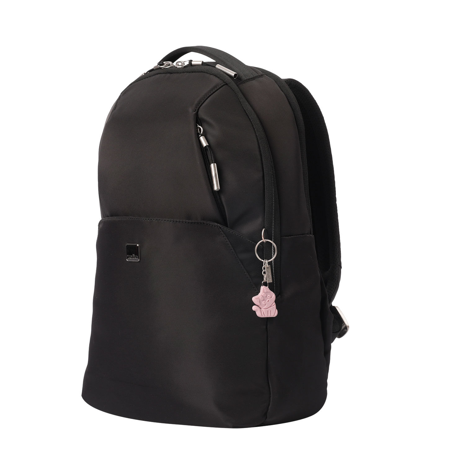 Llavero de Goma Abc color Rosado