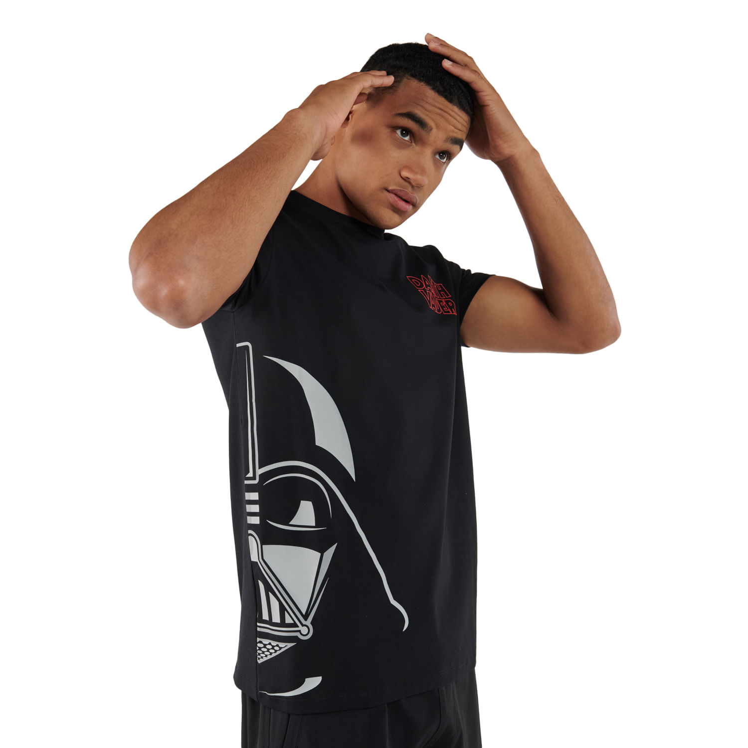 Camiseta para Hombre Darth Vader Negra