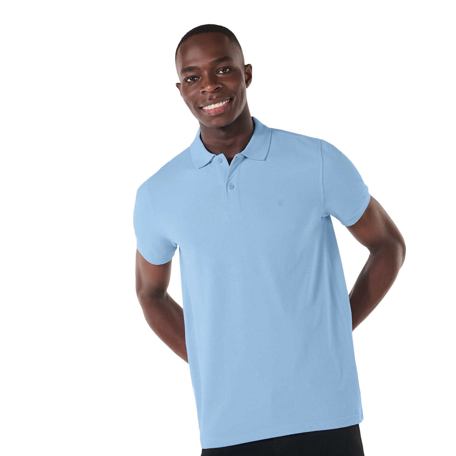 Camisa Tipo Polo Spencer Xxl Hombre Azul