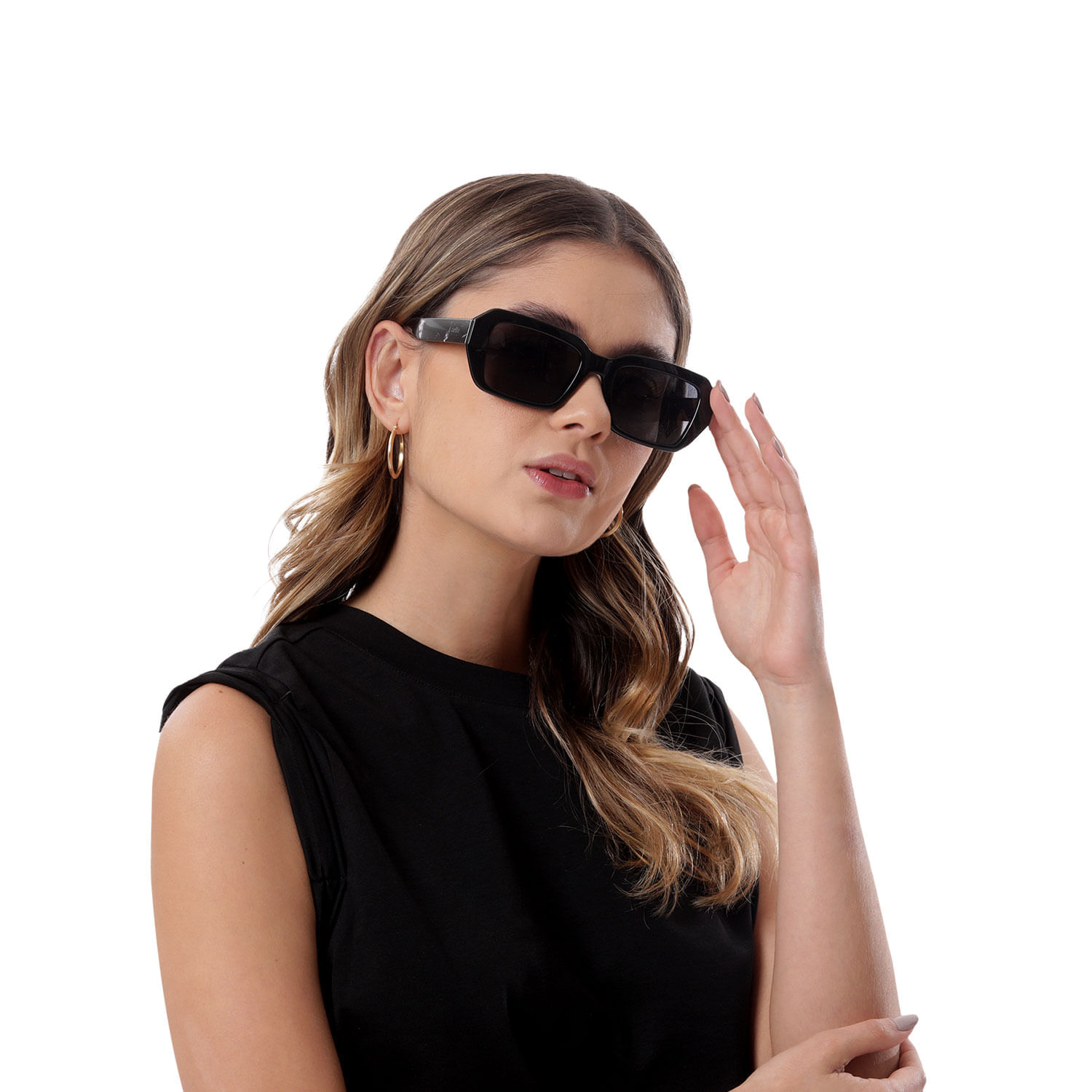 Gafas de Sol Danika Uv400 Negras Mujer