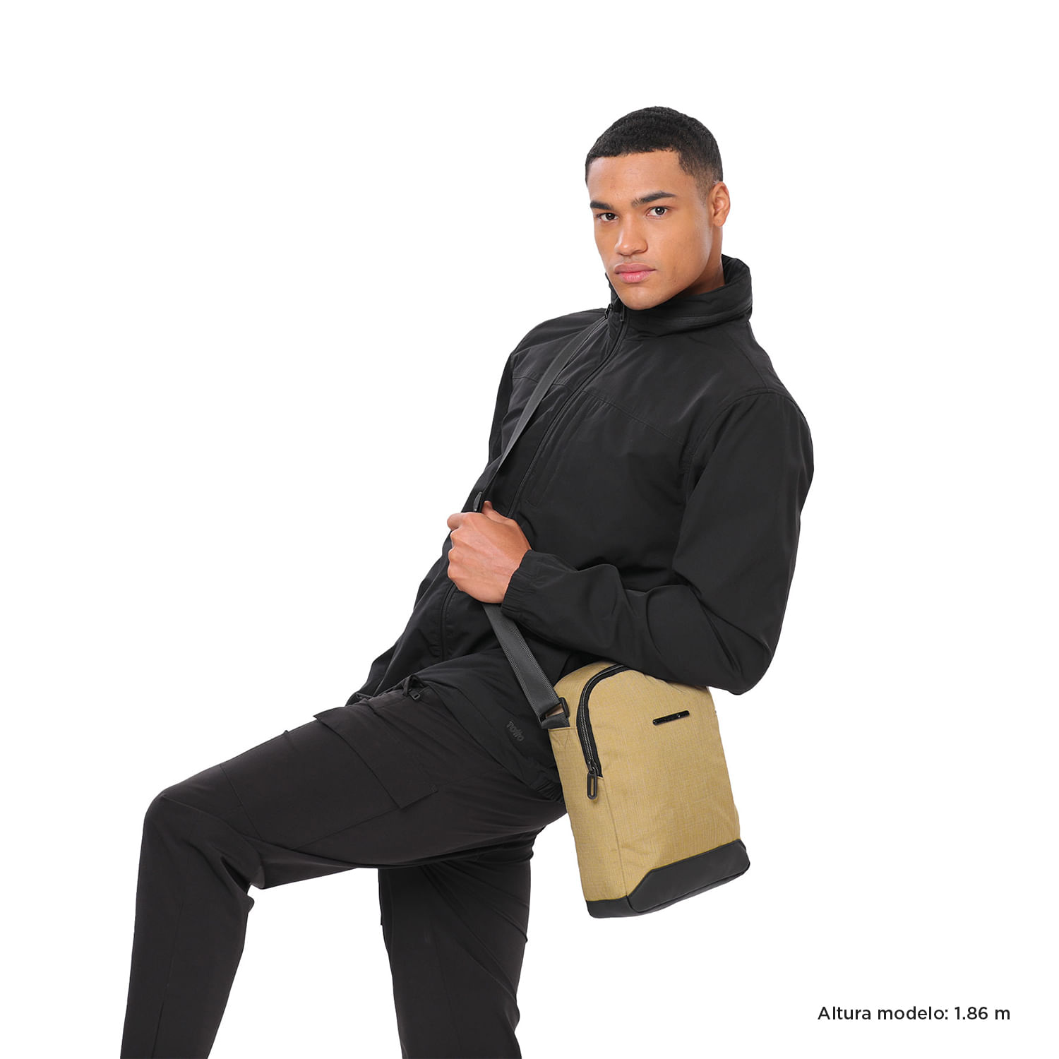 Bolso Crossbody Hombre Hexa Mujer Amarillo