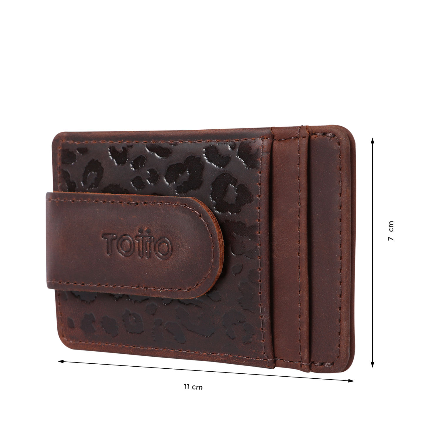 Porta Documentos de Cuero Mag Café