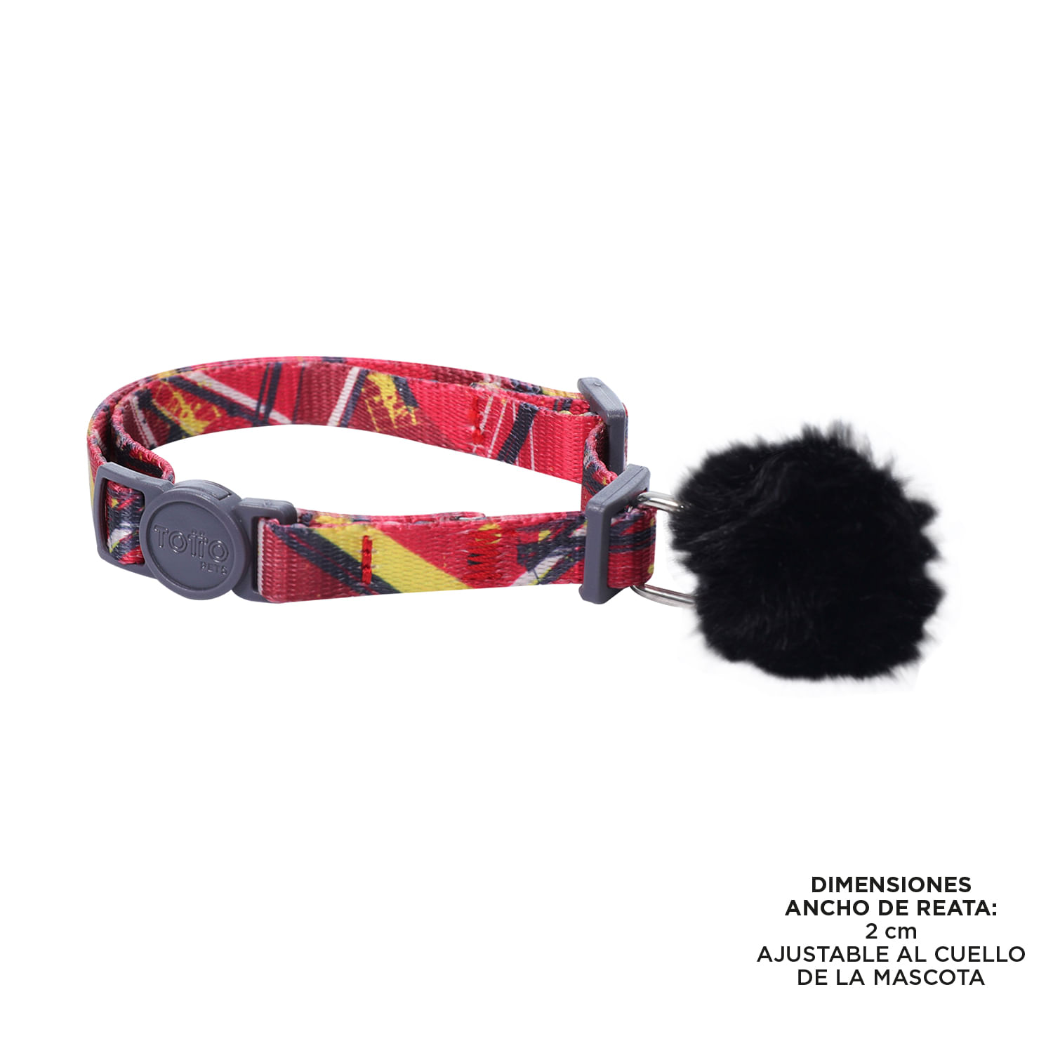 Collar para Gato Meow color Rojo