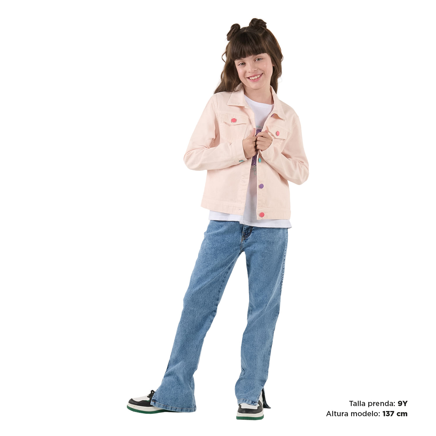 Chaqueta para Niña Lericci color Rosada