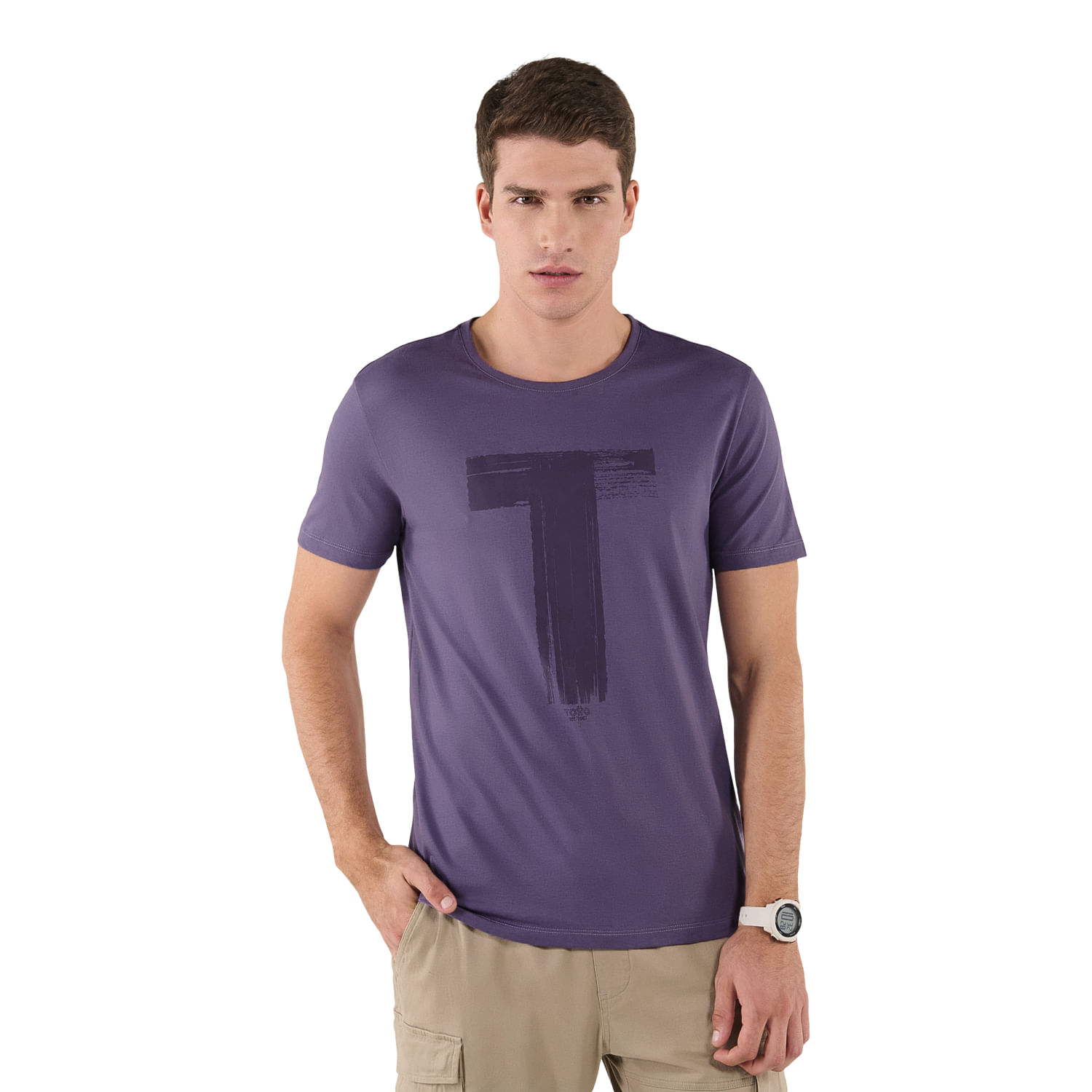 Camiseta para Hombre Atena Morada