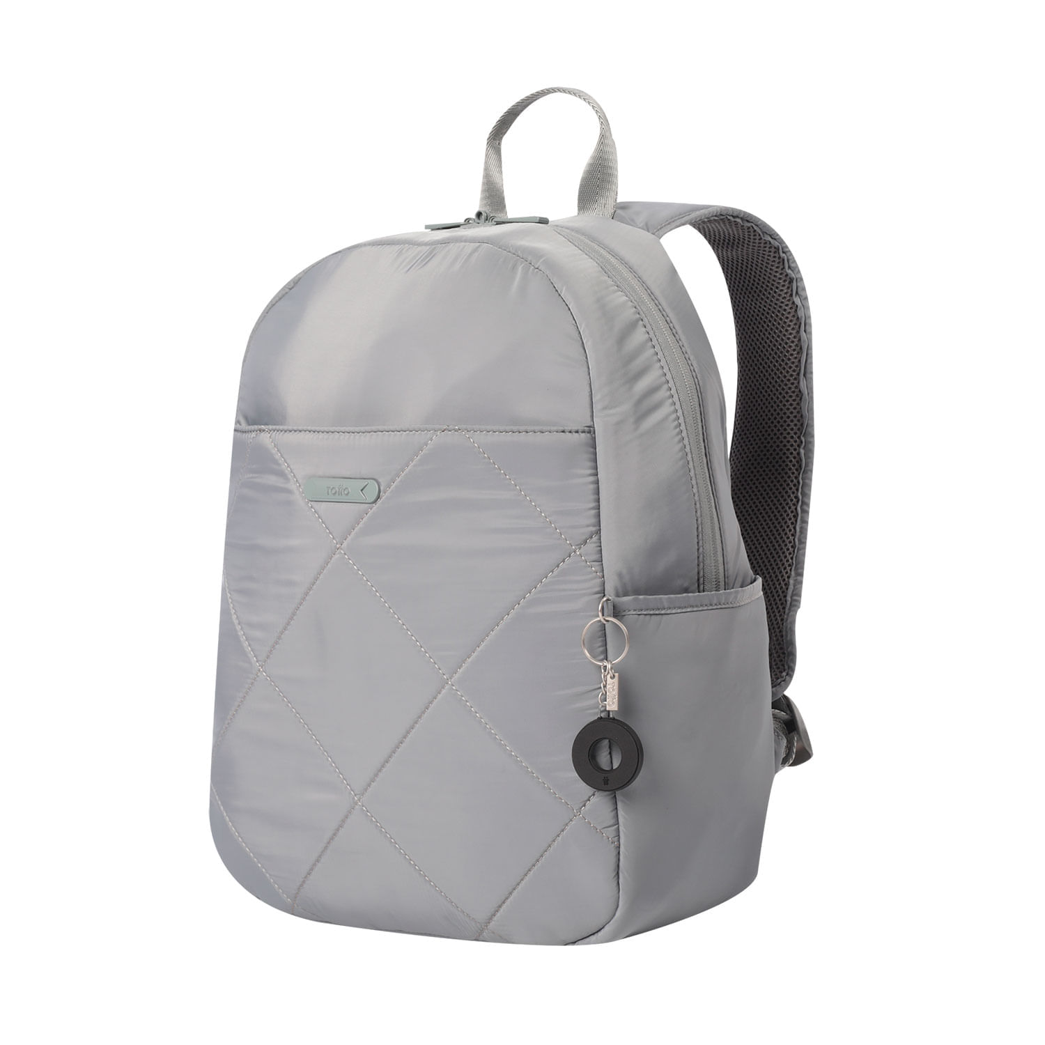 Llavero de Goma Abc color Negro