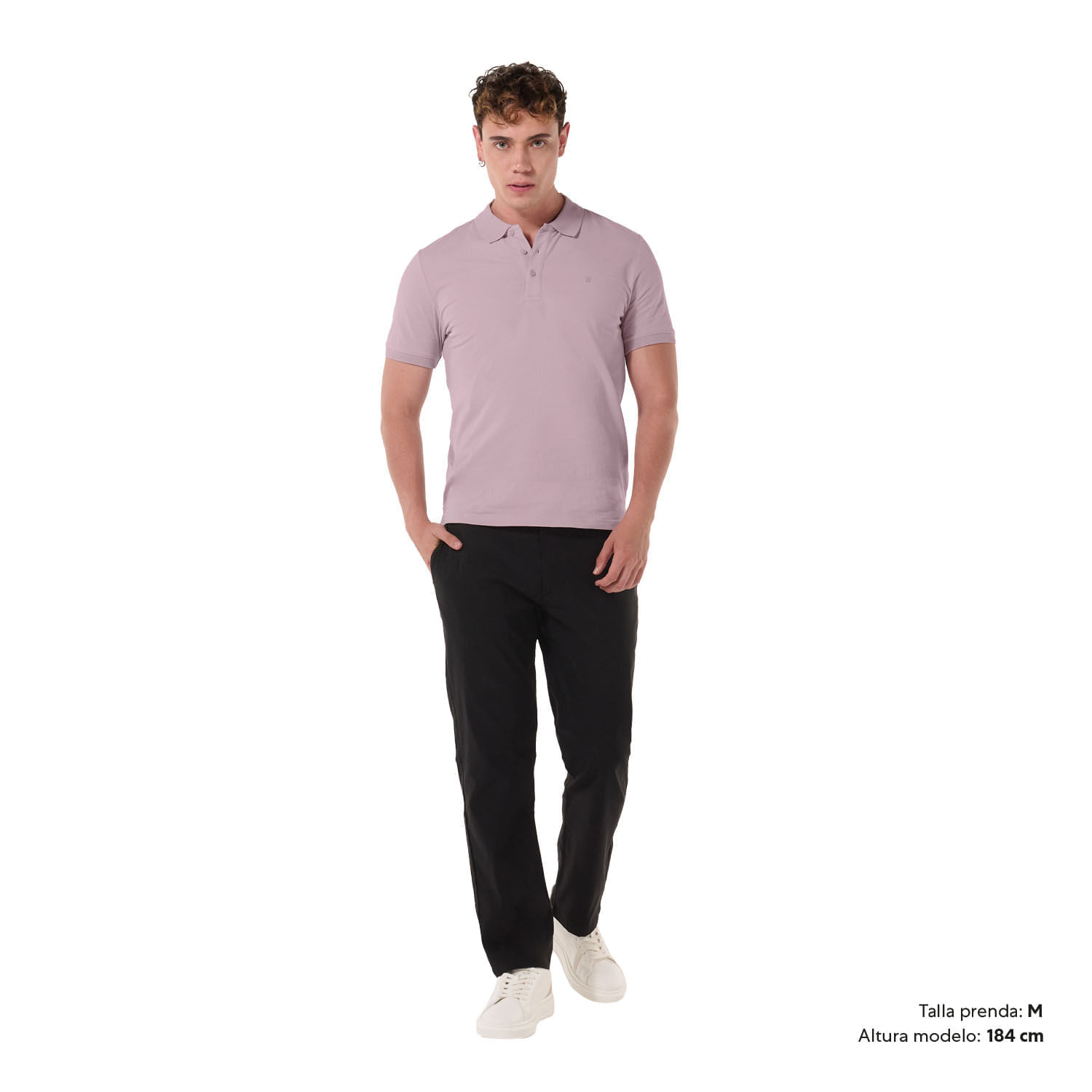 Camisa Tipo Polo Youngpolo Xxl Hombre Rosada