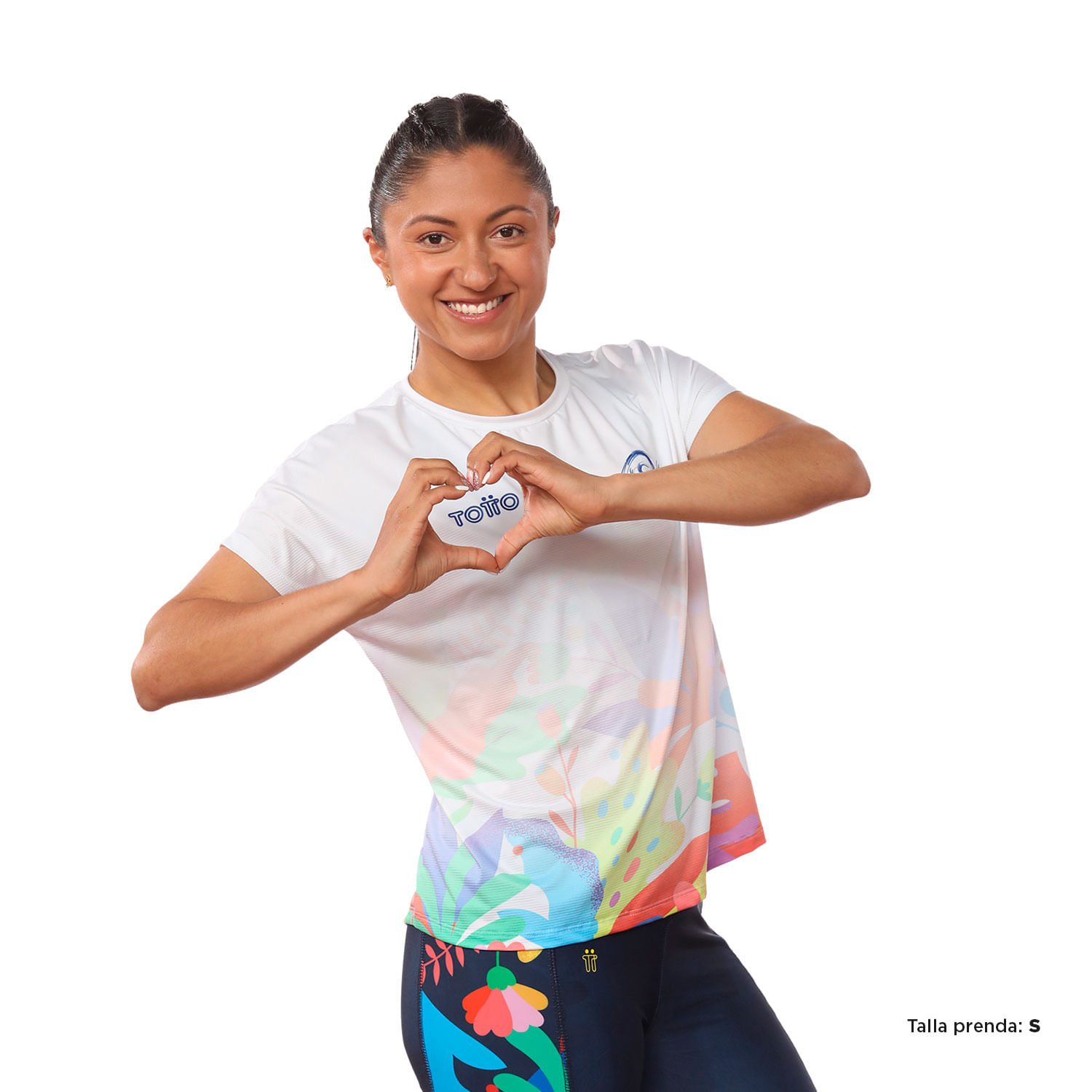 Camiseta Mujer Colombia Juegos Paralímpicos Paris 2024