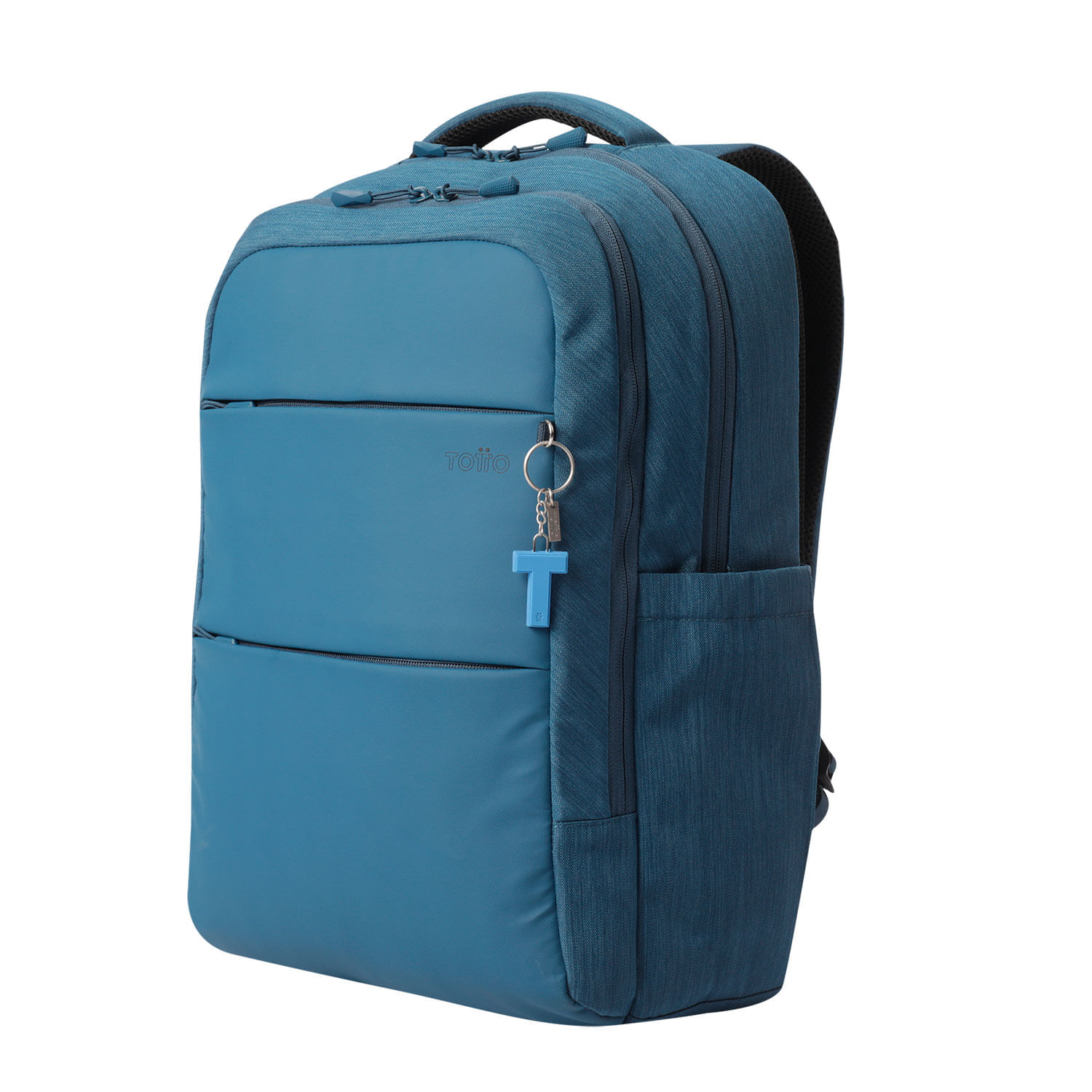 Llavero de Goma Abc color Azul