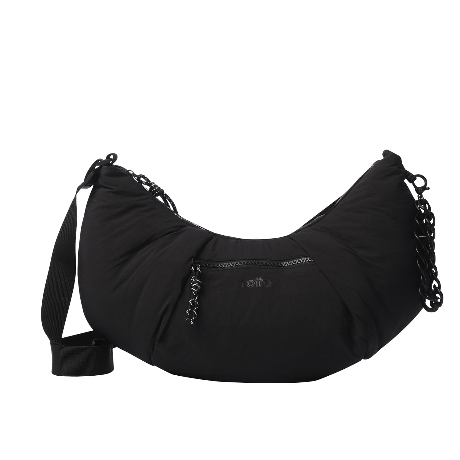 Bolso para Mujer Escandinavia Media Luna Negro