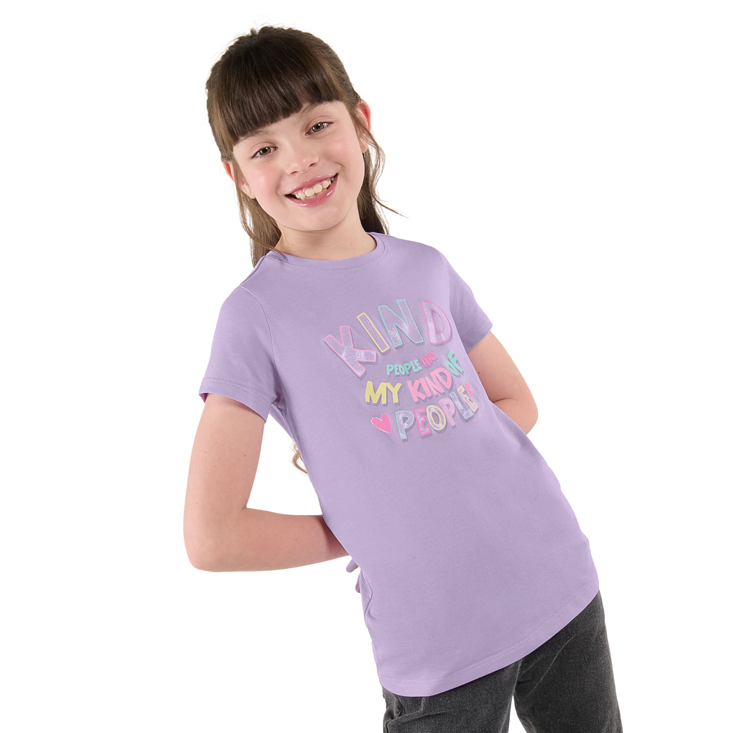 Camiseta para Niña Proyect Morada