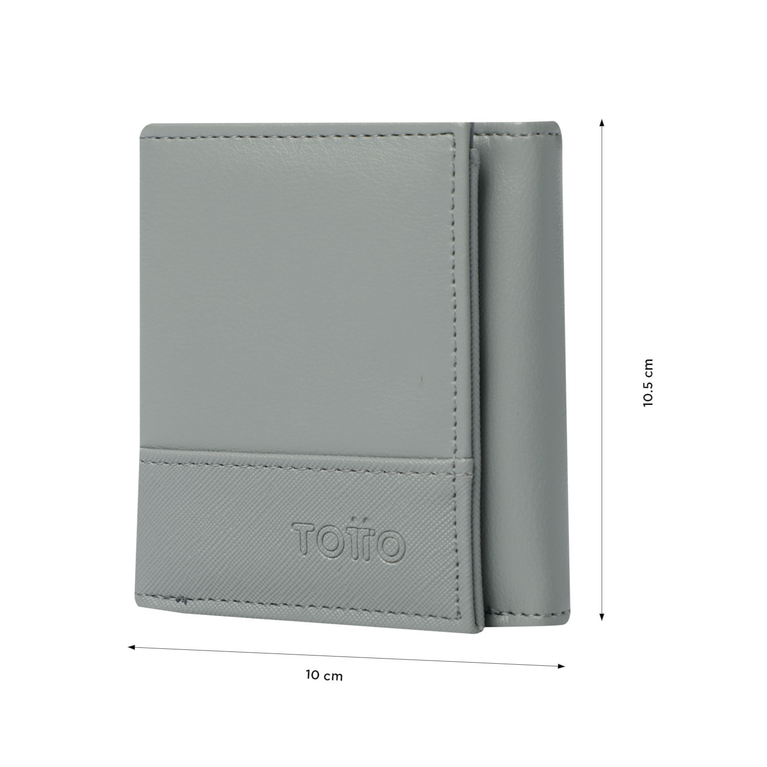 Billetera para Hombre Saffiano Totto Negra con RFID Blocker