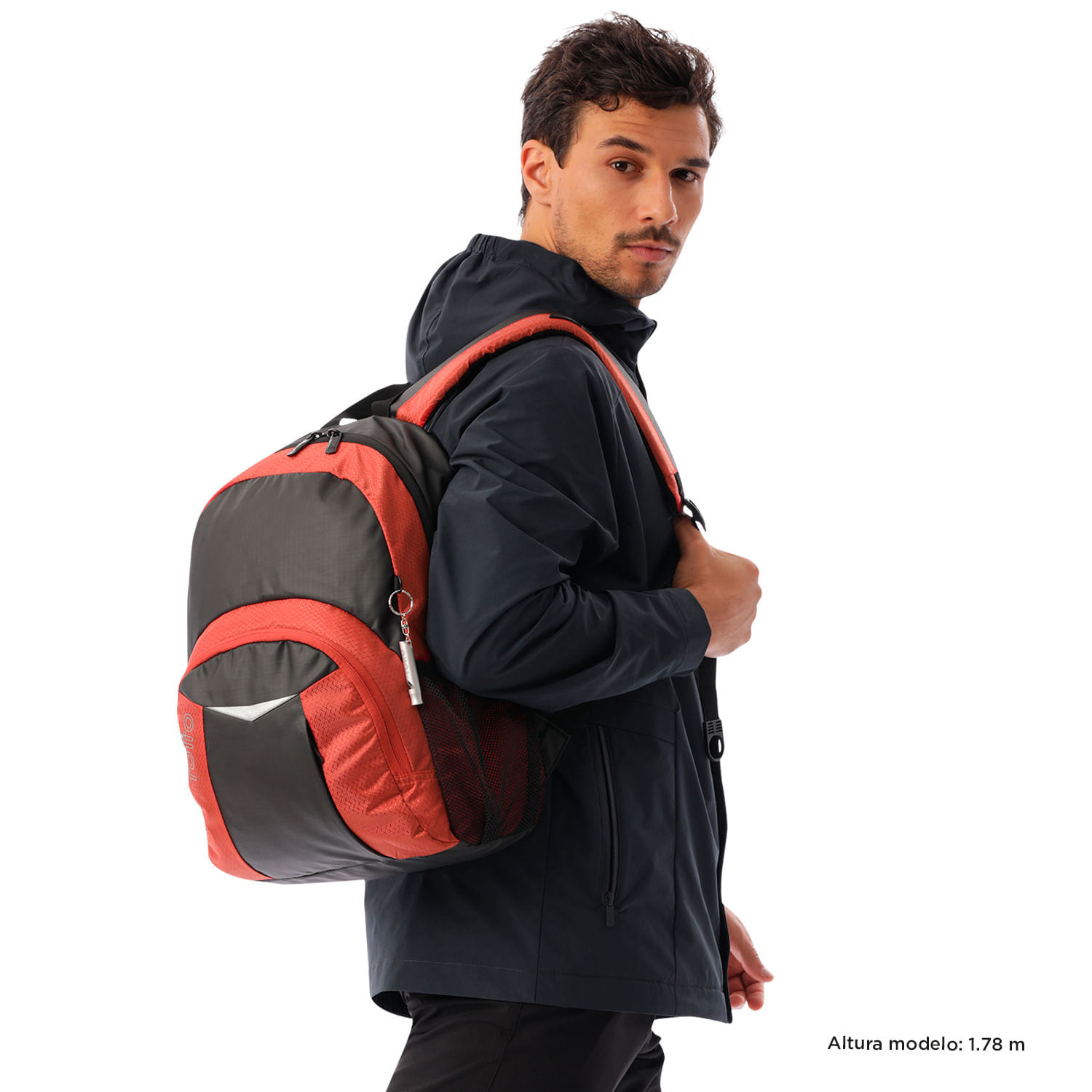 Morral Universitario Teck 2.0 Porta PC 13" Negro Hombre