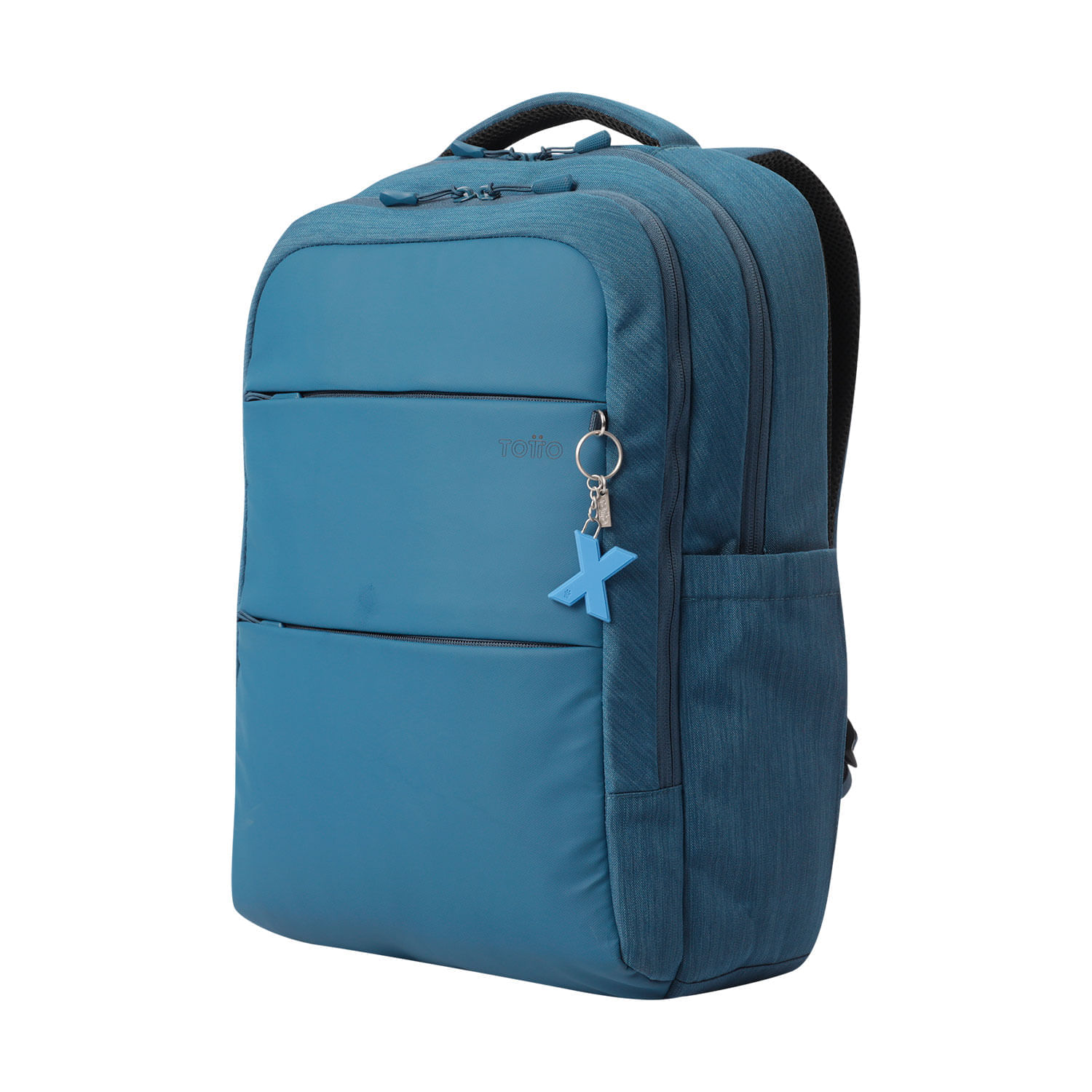 Llavero de Goma Abc color Azul
