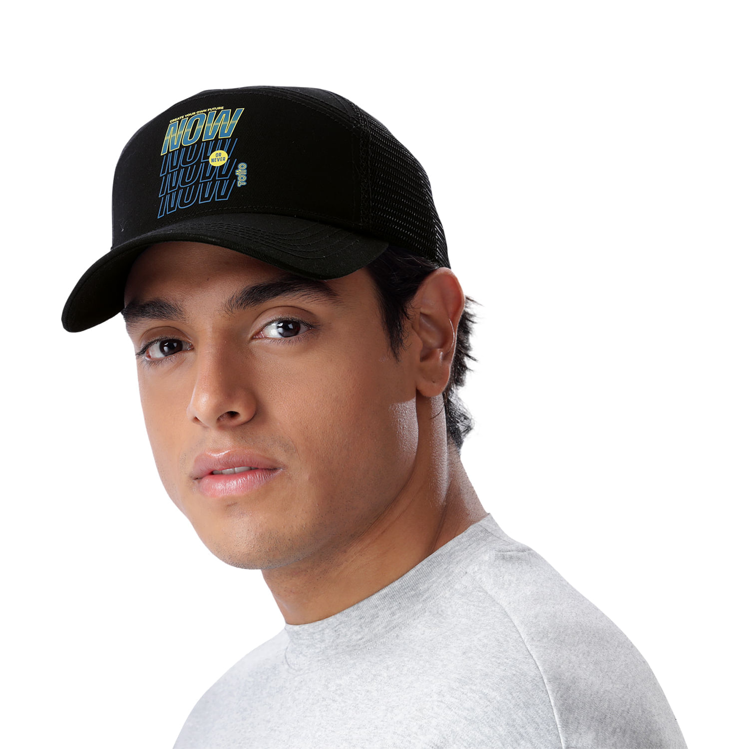 Gorra Camionera para Hombre Mutty color Negro