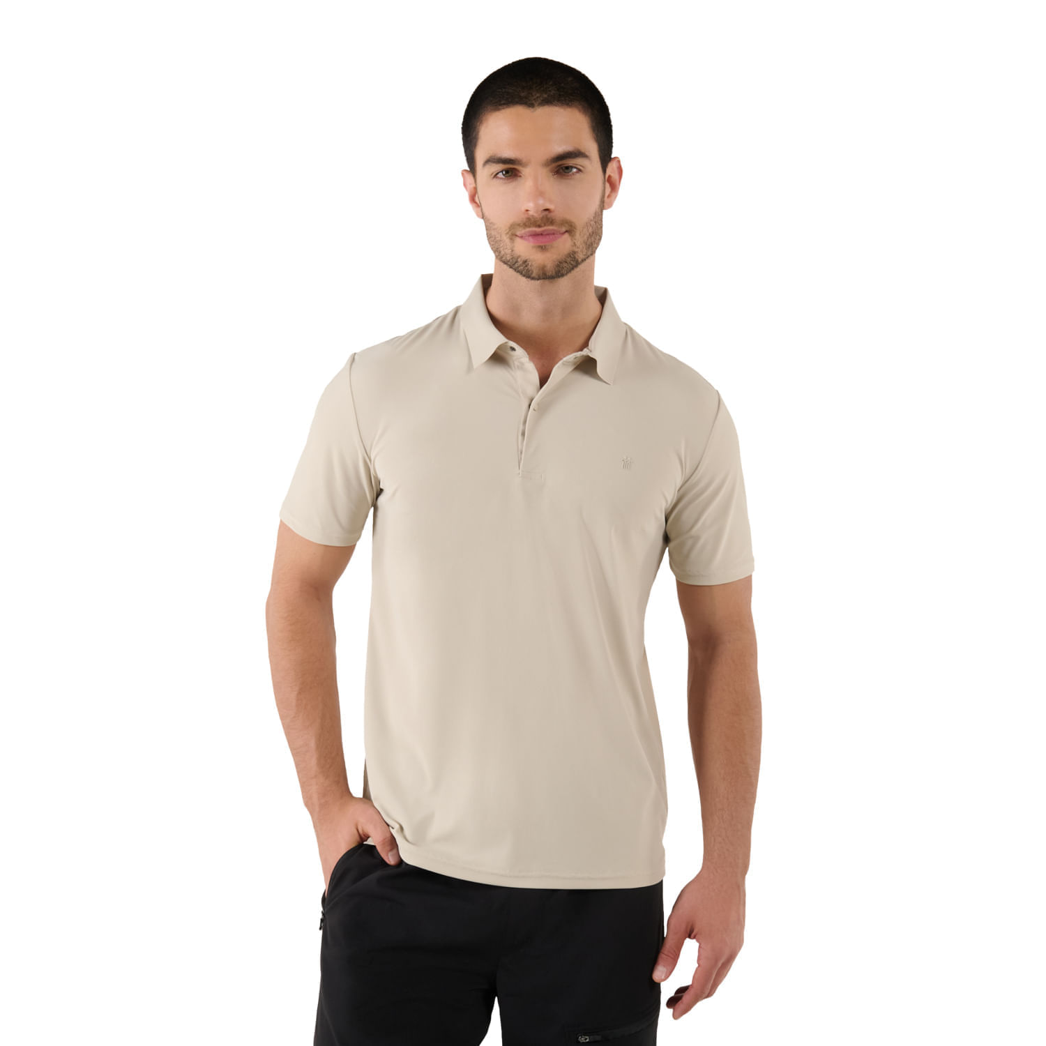 Camisa Polo Sky para Hombre Beige