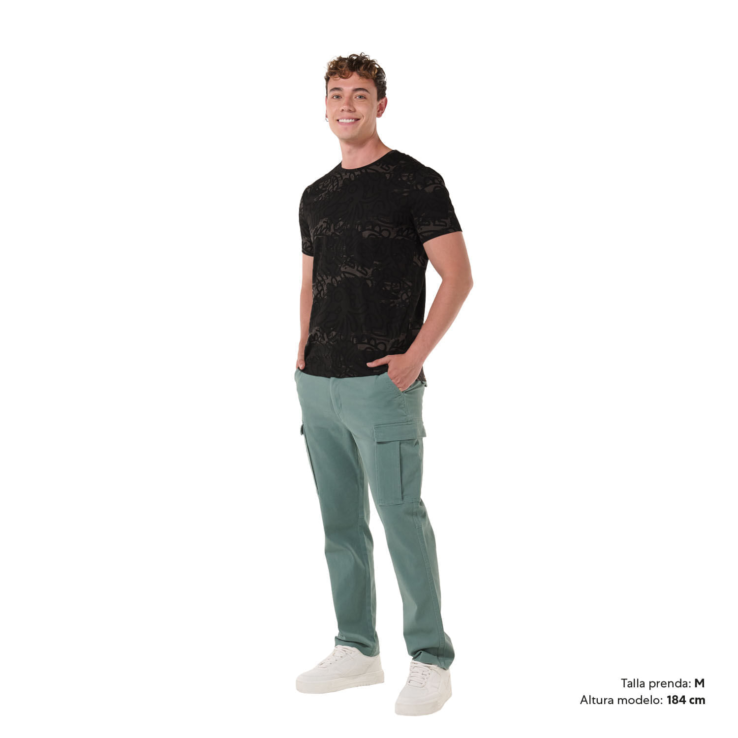 Camiseta para Hombre Printo Xxl Terreo