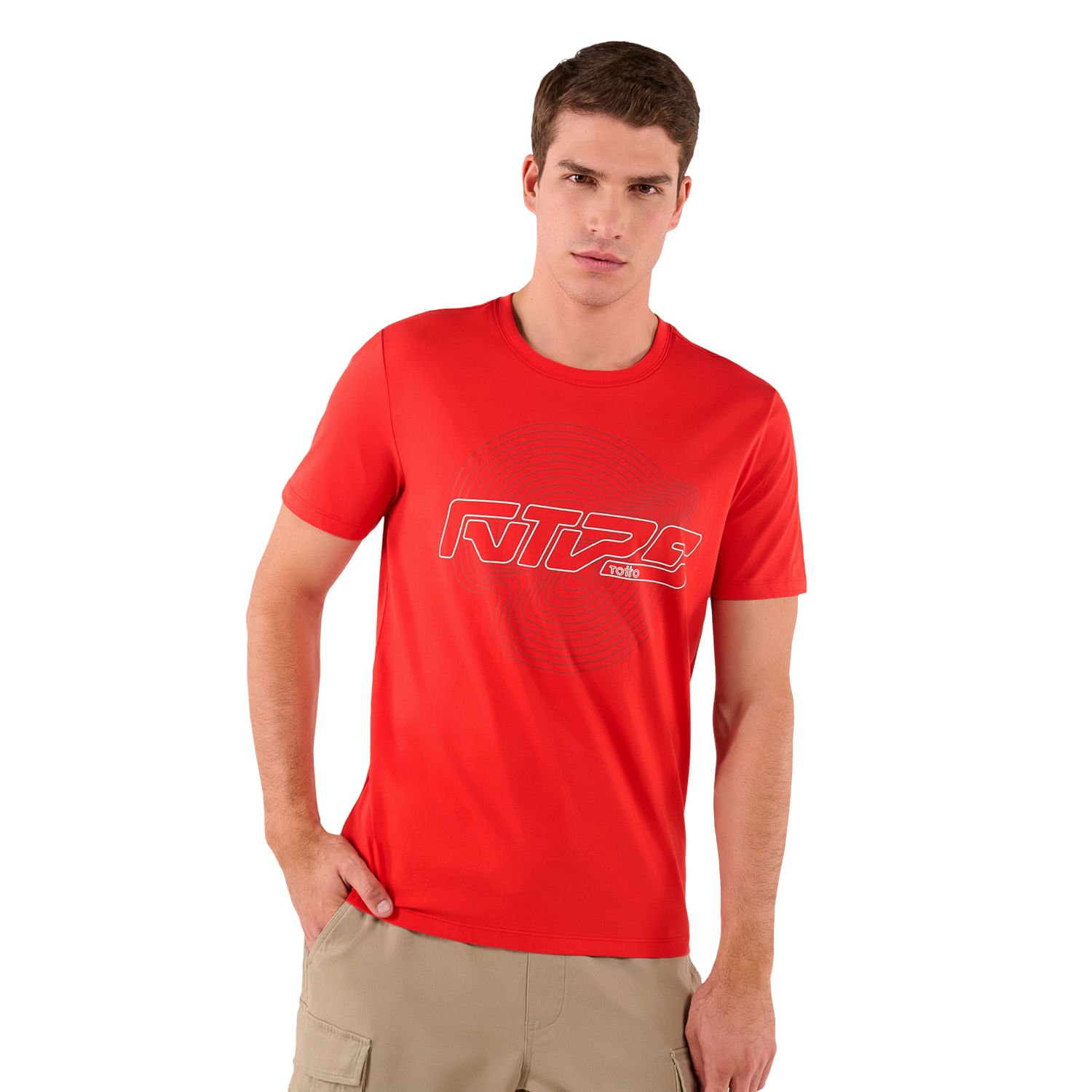Camiseta para Hombre Mozartpro Roja