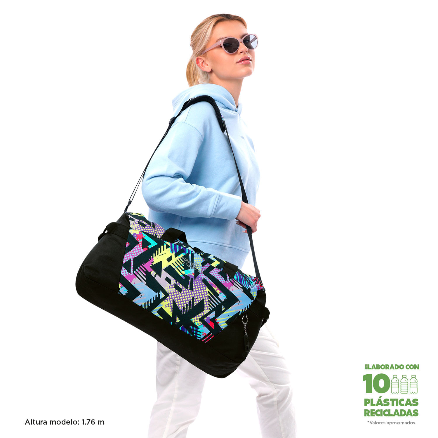 Tula viajera Active Pro Mediana Negra